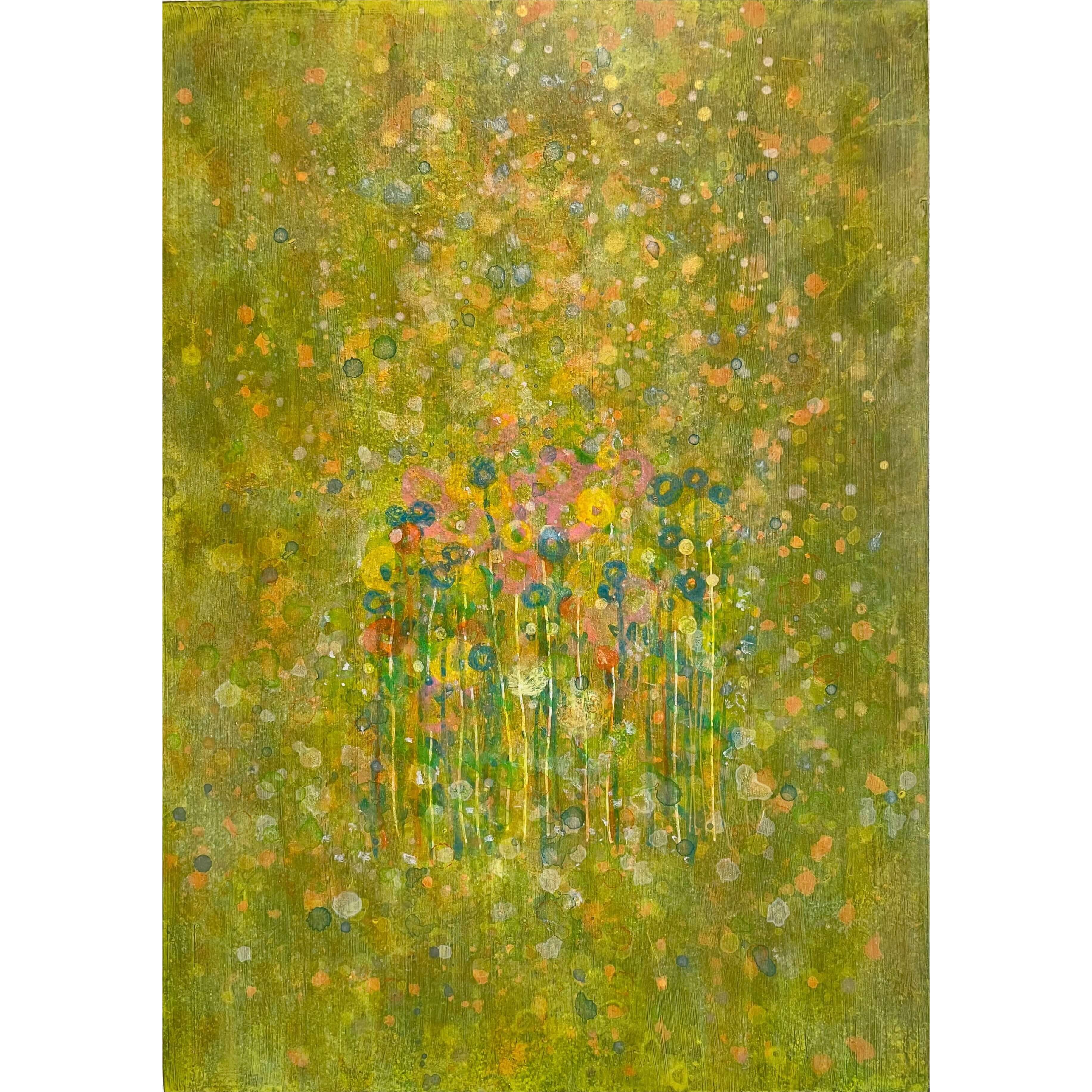 絵画 Flower. Japanese Print 
