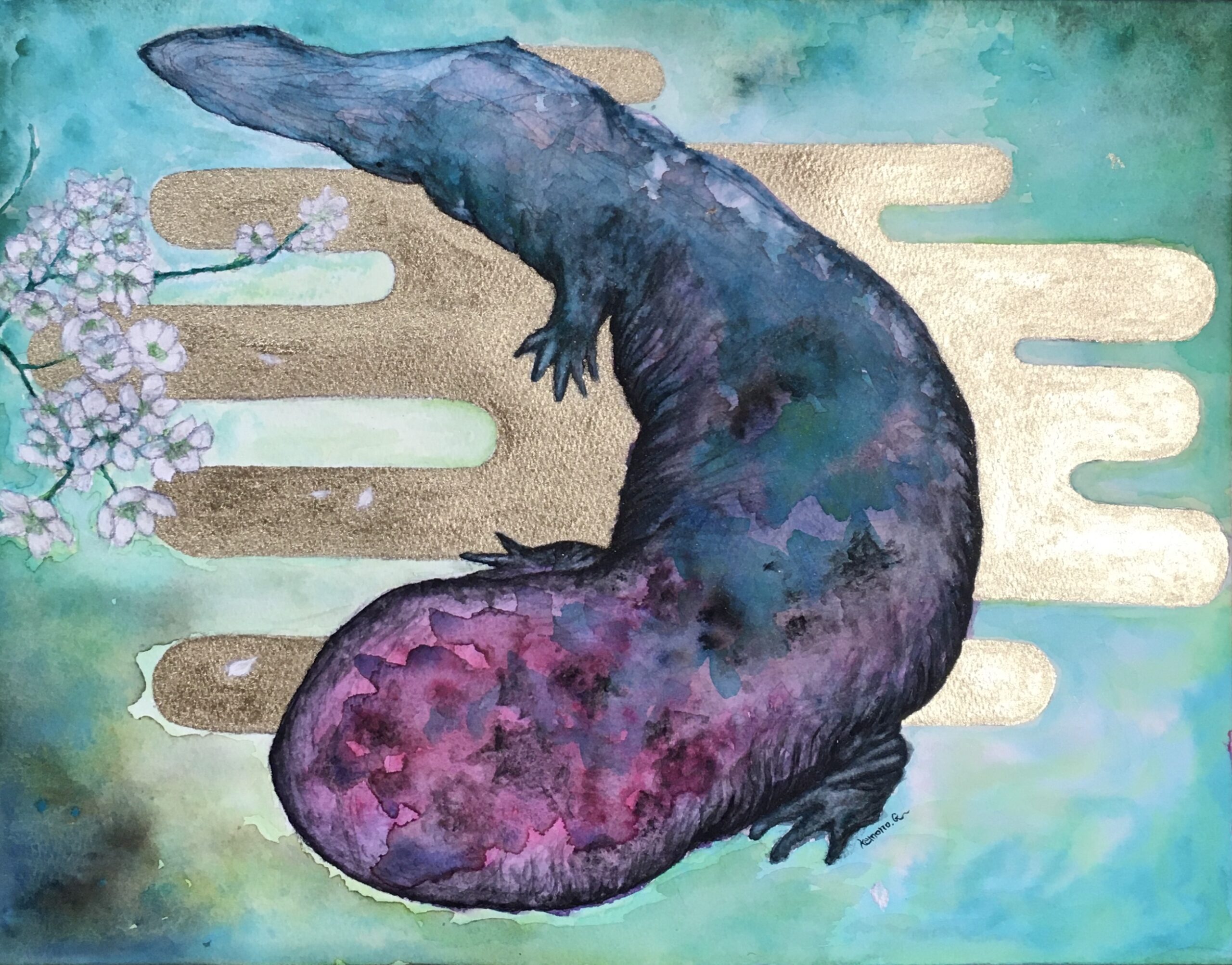 アクリル画：モンスターの花 シン・禍威獣百花 アクリルスタンド_ ネロンガ＆ガボラ | NEST+