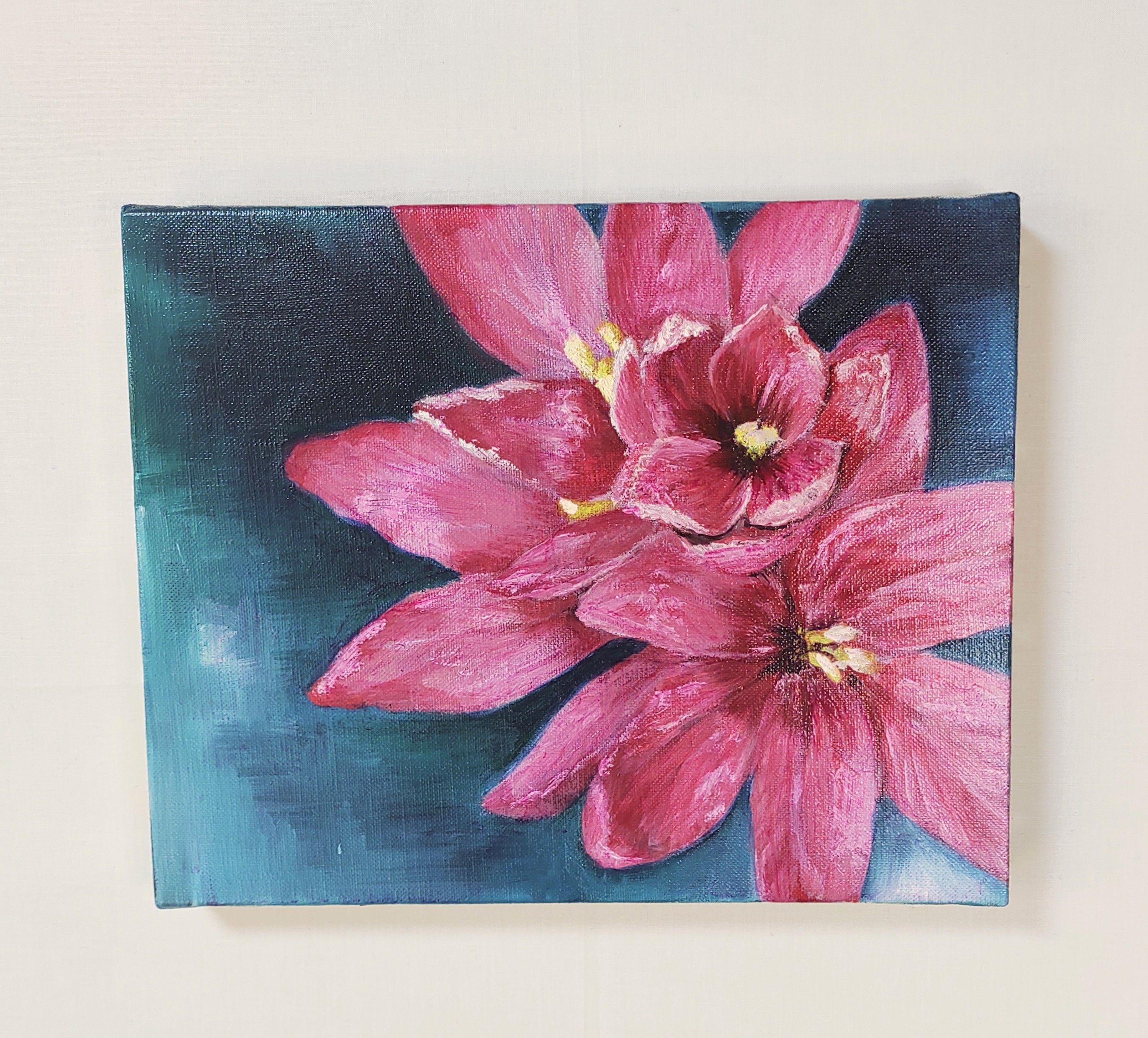 絵画 2点セット+ 花の絵画 1点 【kin8】 静かな情熱 by 冨山めいみ - 絵画販売・購入・レンタル（サブスク