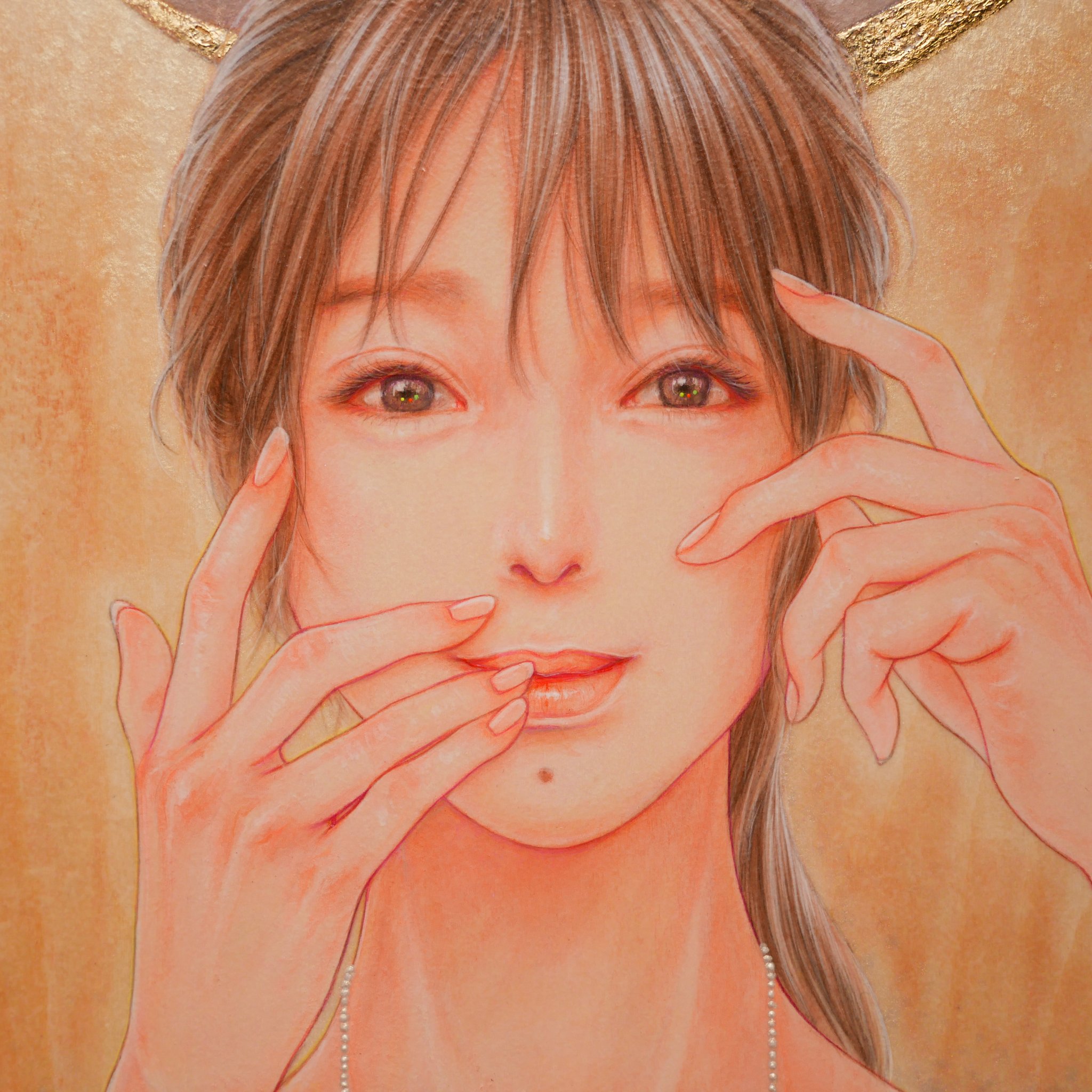 弓なりを描いているように by 高橋 まや／Maya TAKAHASHI - 絵画販売