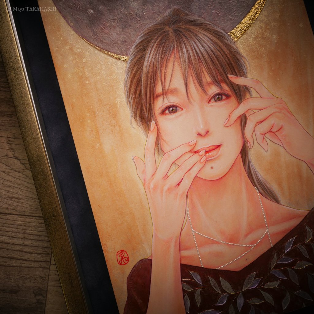 弓なりを描いているように by 高橋 まや／Maya TAKAHASHI - 絵画販売