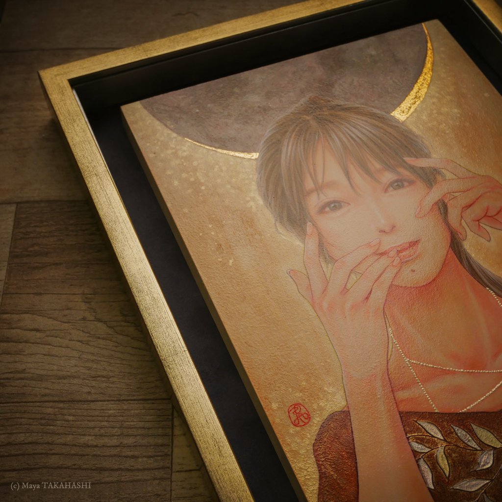 弓なりを描いているように by 高橋 まや／Maya TAKAHASHI - 絵画販売