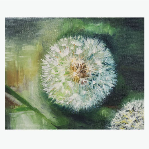 タンポポの綿毛 by 冨山めいみ - 絵画販売・購入・レンタル（サブスク