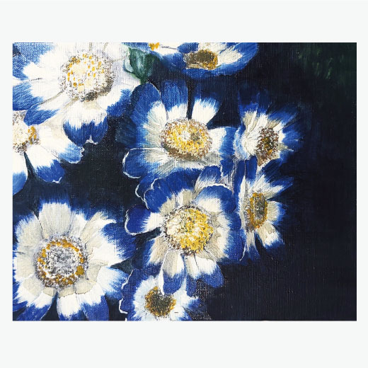 油彩　たんぽぽ 油彩 たんぽぽ