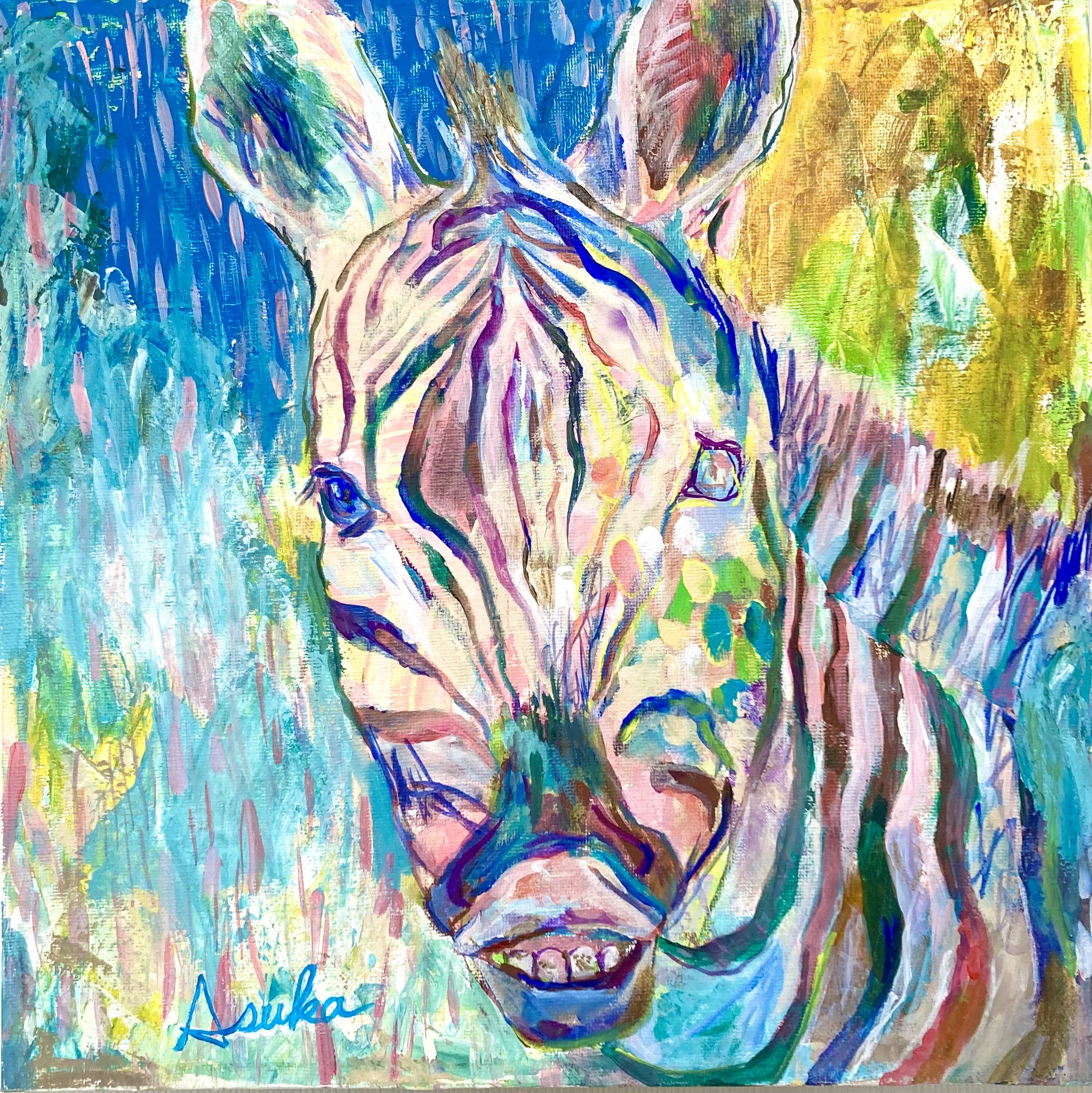 しまうま by Asuka - 絵画販売・購入・レンタル（サブスク