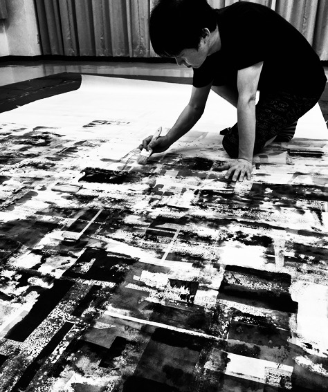 汽車に乗って　アクリル画　原画 汽車に乗って アクリル画 原画 汽車に乗って アクリル画 原画