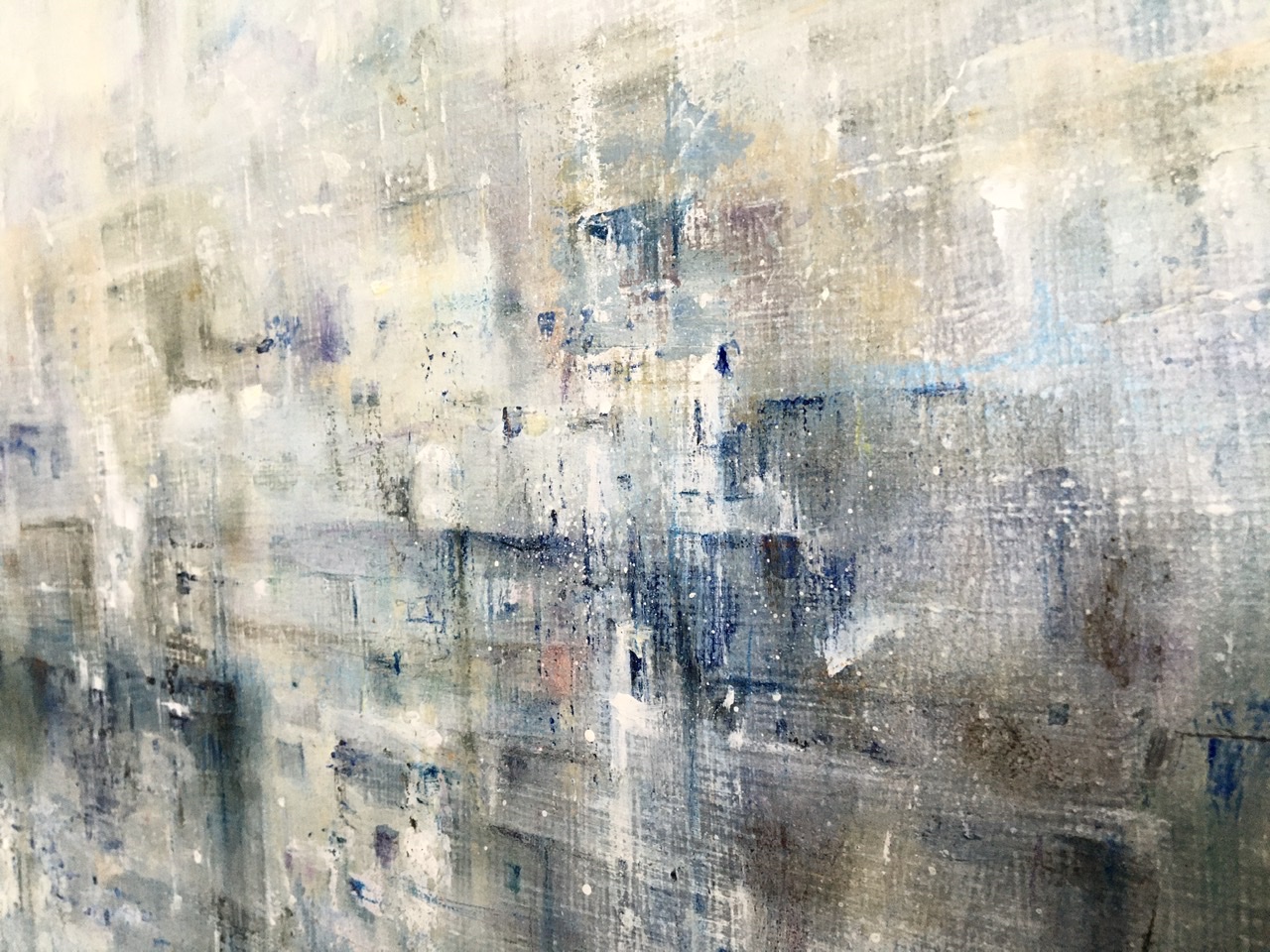 アクリル画「眼差し」 アクリル画「眼差し」