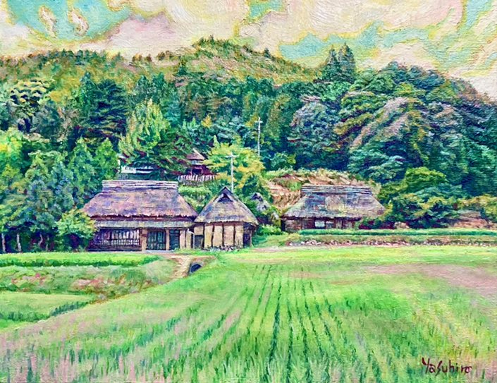 交差点 by 福島康廣 - 絵画販売・購入・レンタル（サブスク