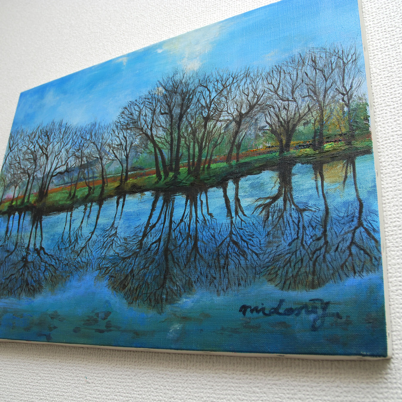 絵画　絵 開運•風水•絵画風・ヒーリングアート】✨鳳凰✨No.52 - メルカリ