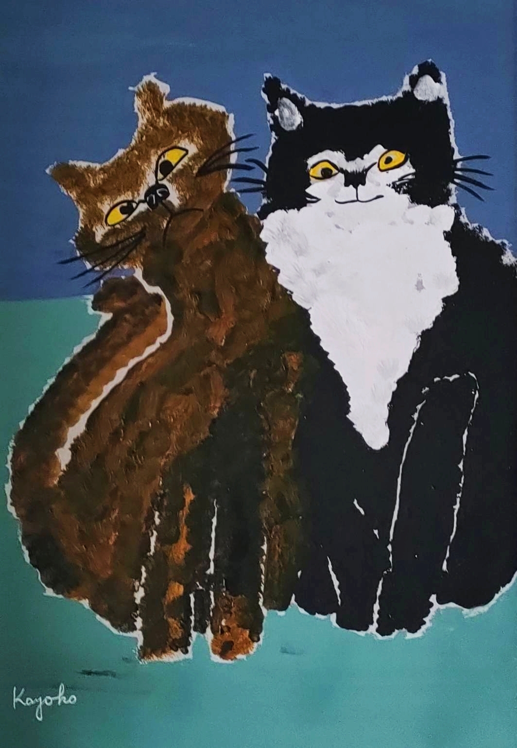 猫 by 山口香代子 - 絵画販売・購入・レンタル（サブスク） - ARTELIER