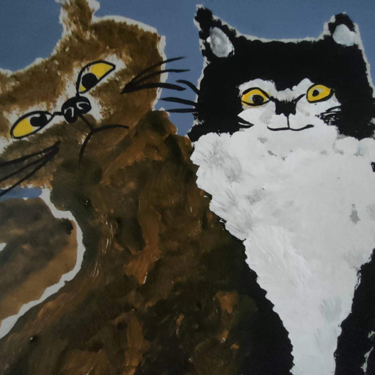 猫 by 山口香代子 - 絵画販売・購入・レンタル（サブスク） - ARTELIER