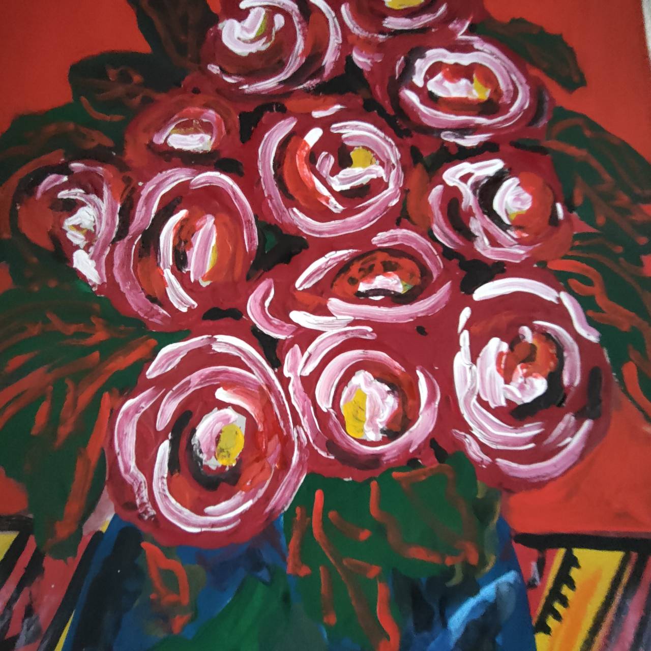 薔薇の花 by 山口香代子 - 絵画販売・購入・レンタル（サブスク