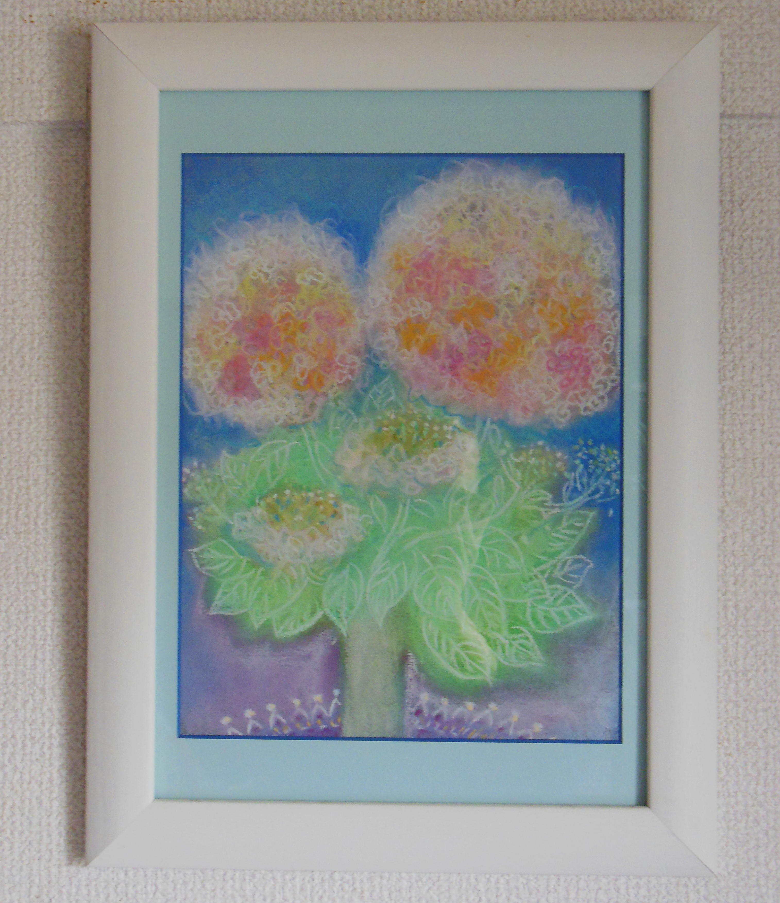 淡いピンクの紫陽花 by TAEKO - 絵画販売・購入・レンタル（サブスク