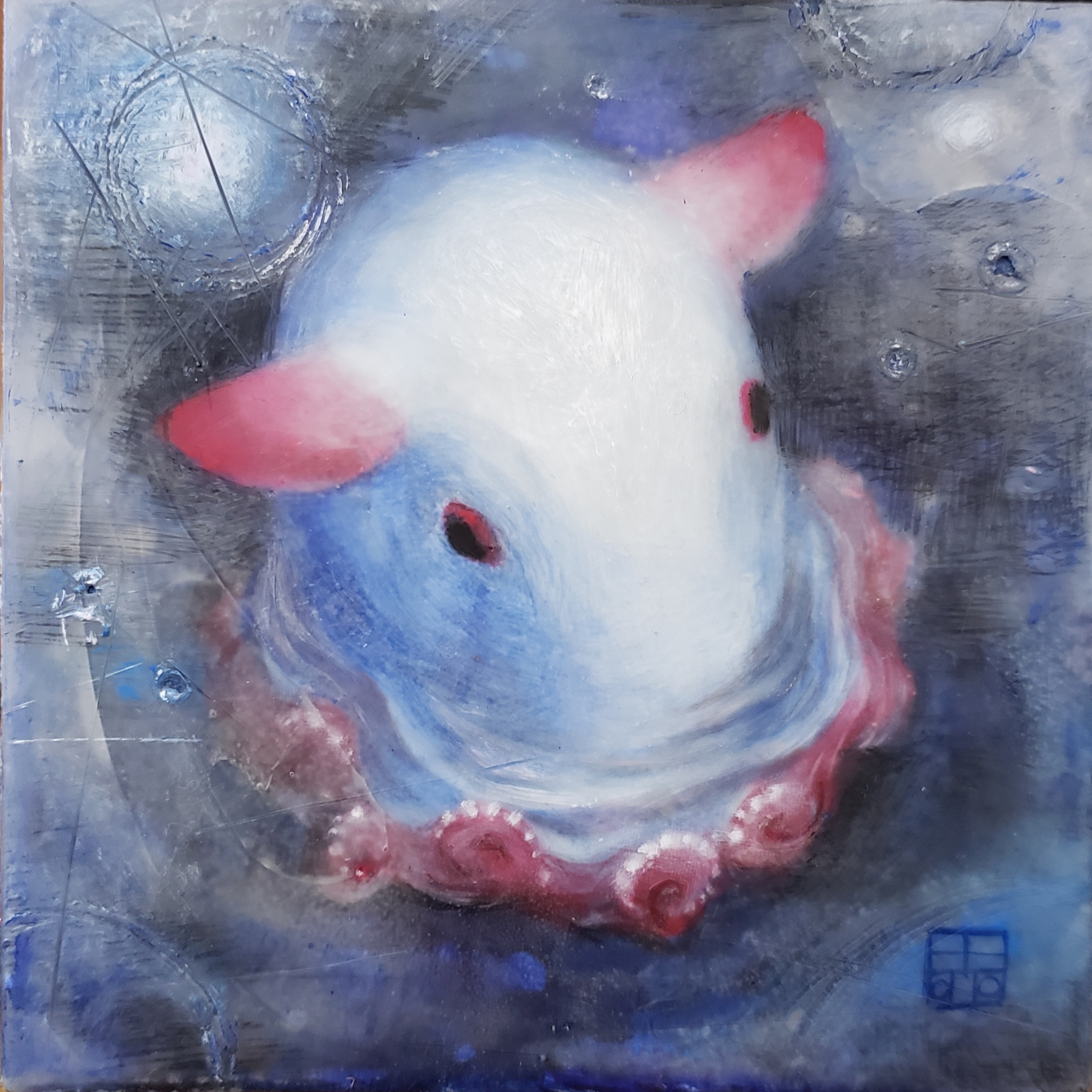 油絵 絵画 【藤の雨】 油絵 絵画 【藤の雨】 【公式通販】