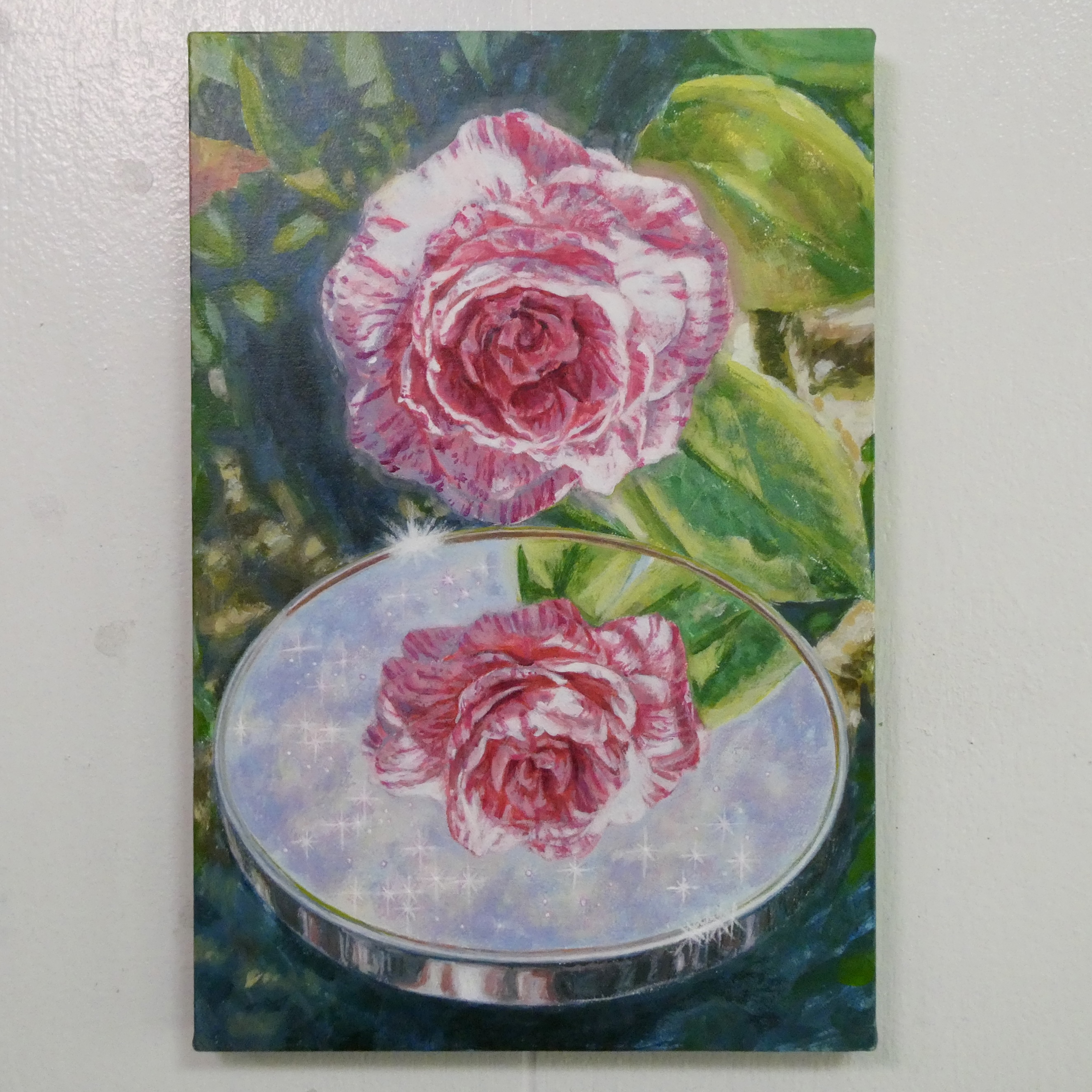 絵画 お花 ✨KAWAII ART 春夏秋冬の季節ごとに描かれる庭の花束シリーズ第