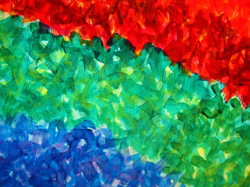 三色の虹 by 眞野丘秋 / Takaaki MANO - 絵画販売・購入・レンタル