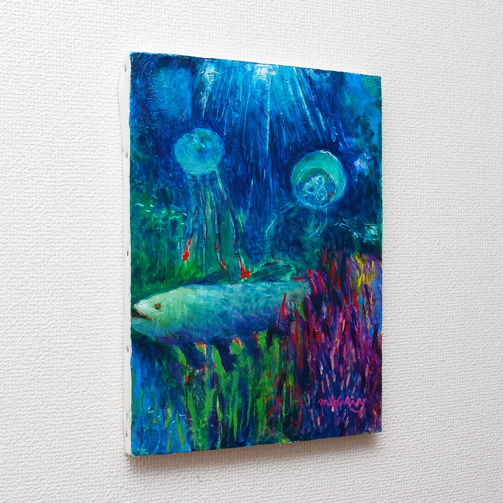 Miriaページ 　☆シーグラスアート☆　☆手描きイラスト☆　☆原画☆ シーグラスアート/ハンドメイド/原画/水彩画 /手描きイラスト