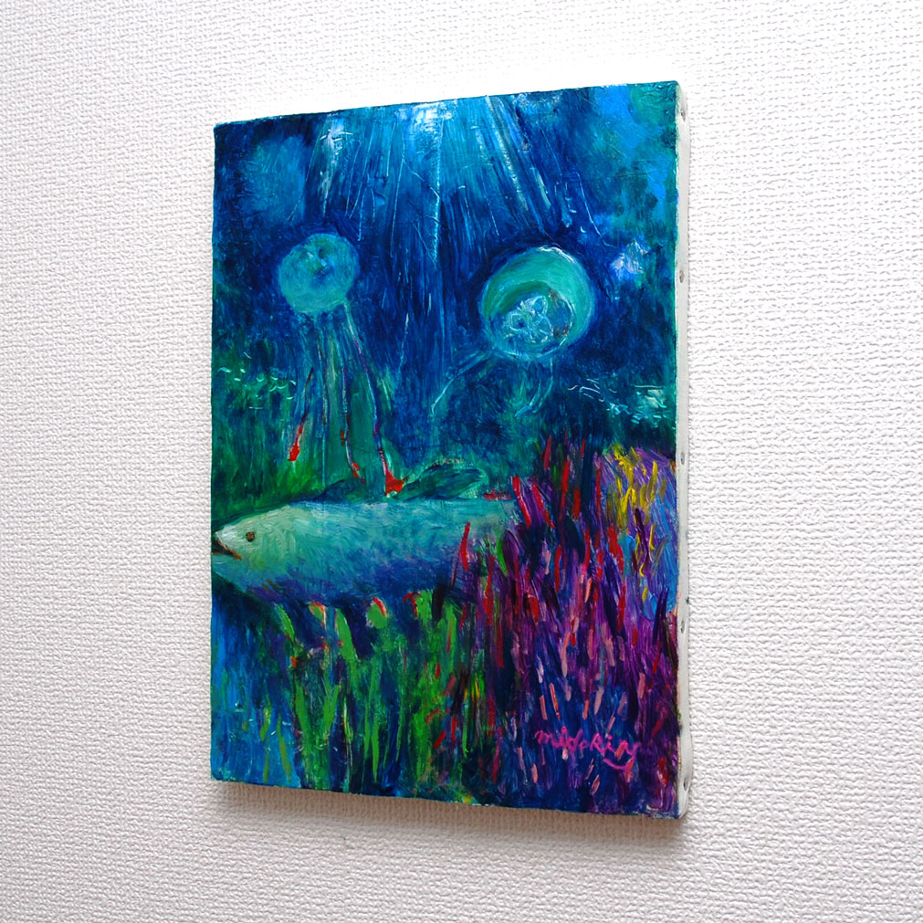 くらげとシーラカンス by 山口ミドリ - 絵画販売・購入