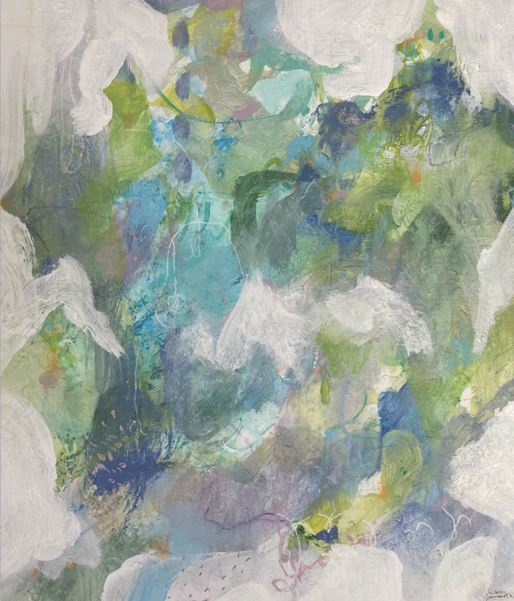 アクリル画 無題 35 アクリル画 無題 35 アクリル画 無題 35 untitled by MOMO