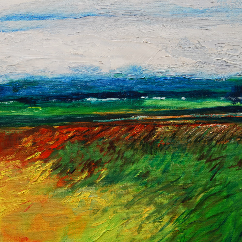 黄金色の稲穂（安曇野） by 山口ミドリ - 絵画販売・購入・レンタル