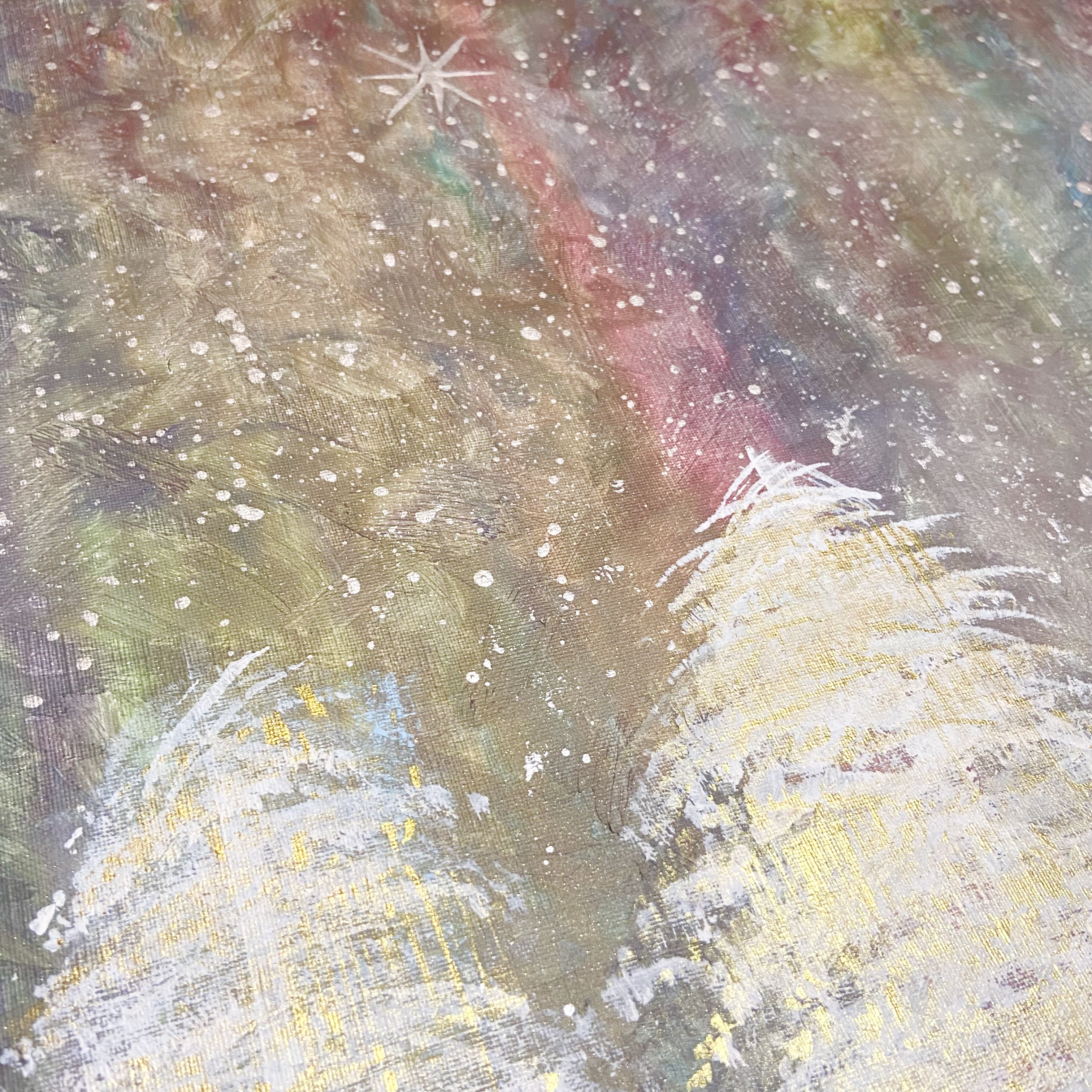雪降る夜 by Uni - 絵画販売・購入・レンタル（サブスク） - ARTELIER