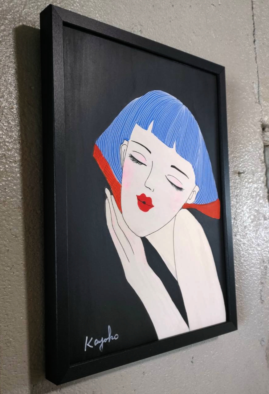 微笑む女性 by 山口香代子 - 絵画販売・購入・レンタル（サブスク