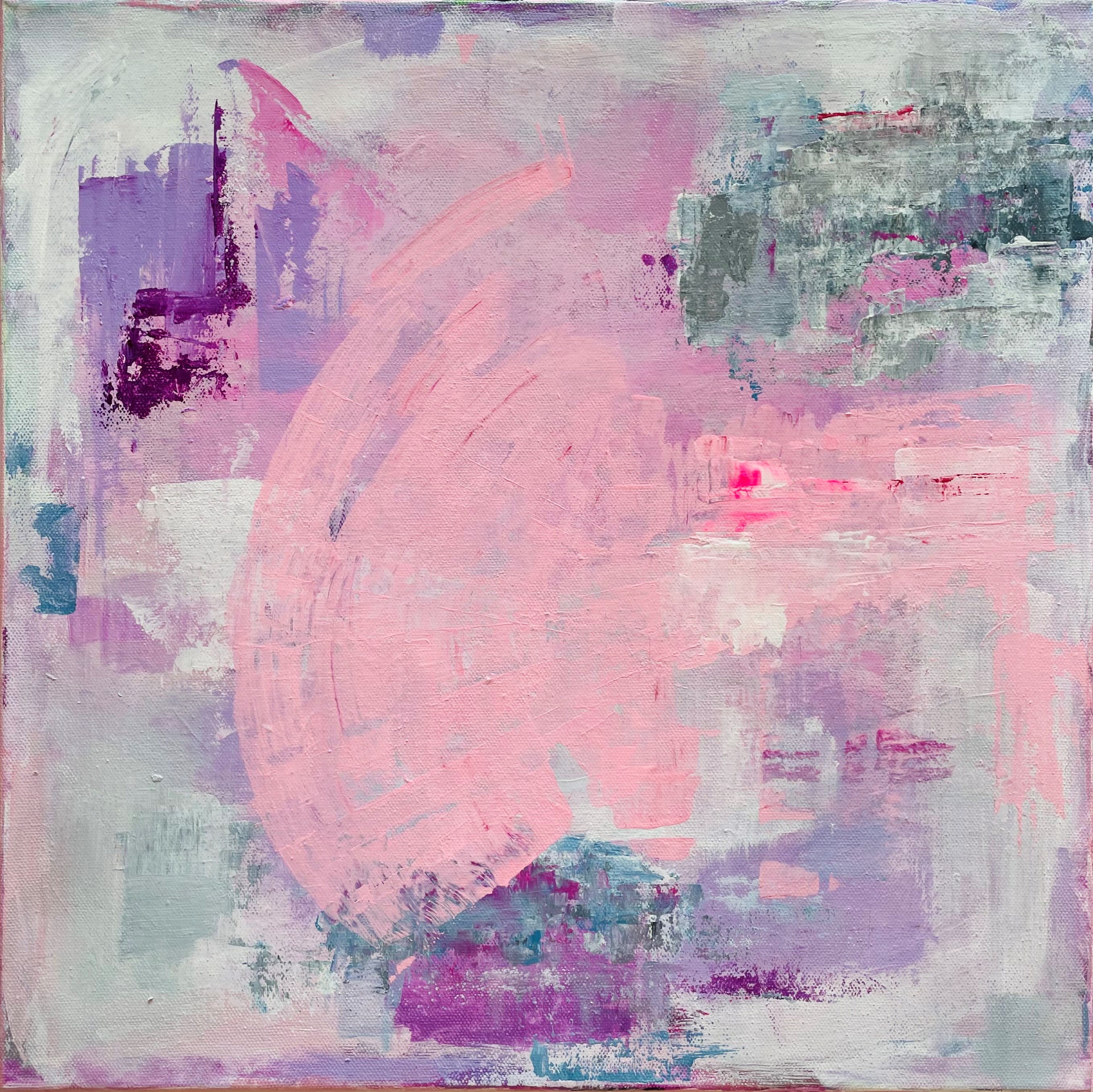 旋風 ～Uplifting pink by Mamiko Okubo - 絵画販売・購入