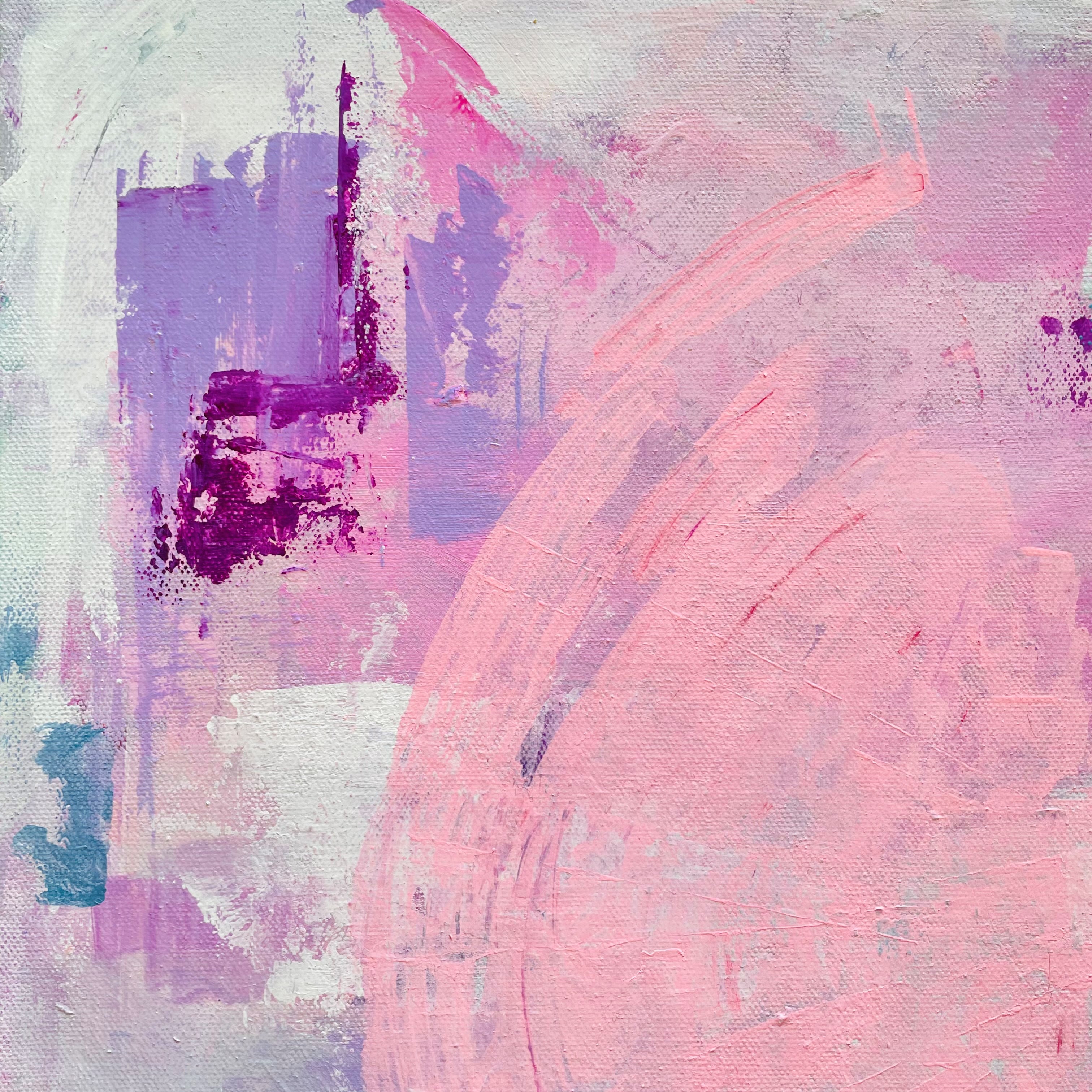 旋風 ～Uplifting pink by Mamiko Okubo - 絵画販売・購入