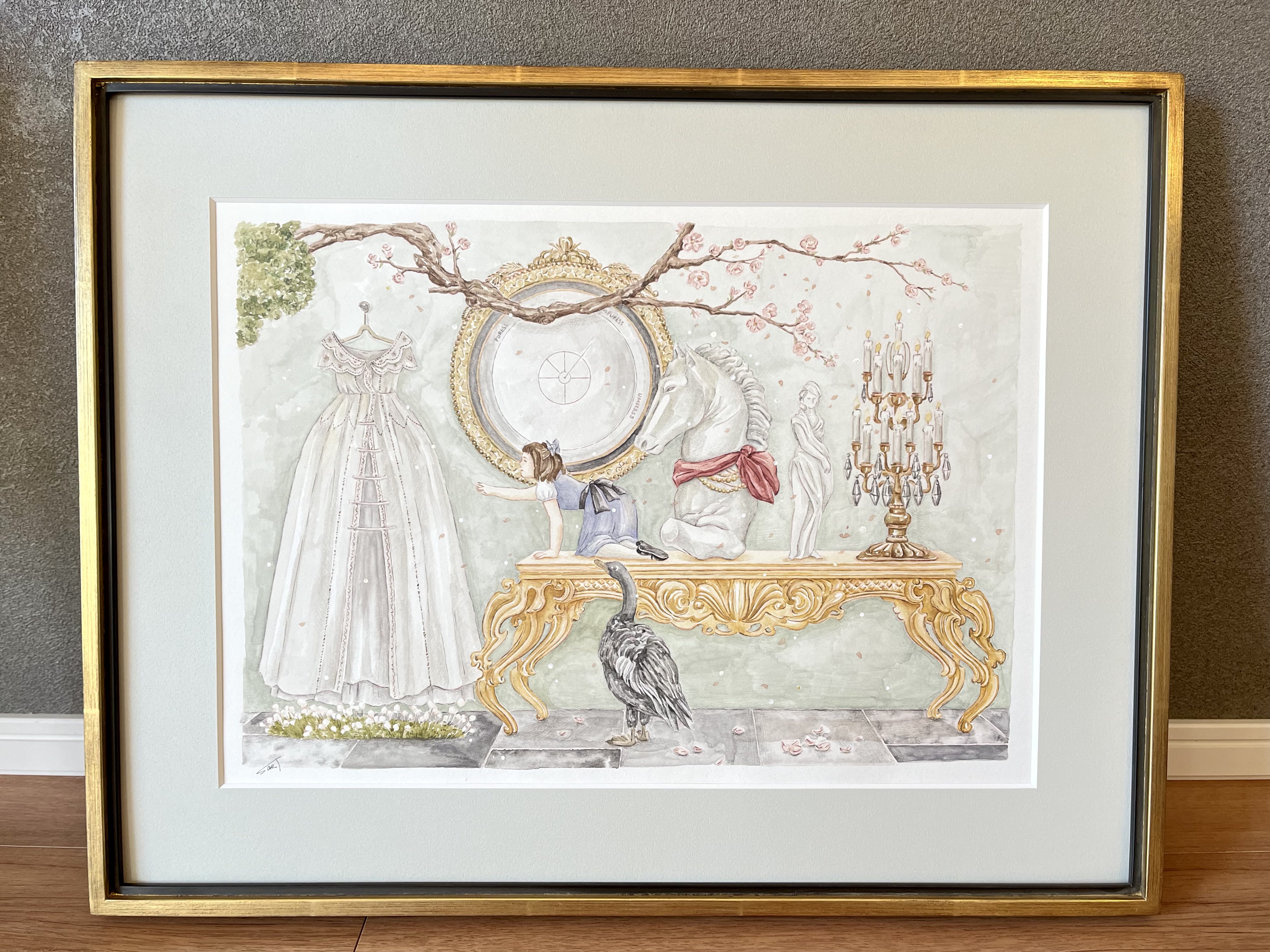 絵画　月 Amazon.co.jp: CHURACY 月が見え隠れする サンドピクチャー 置き