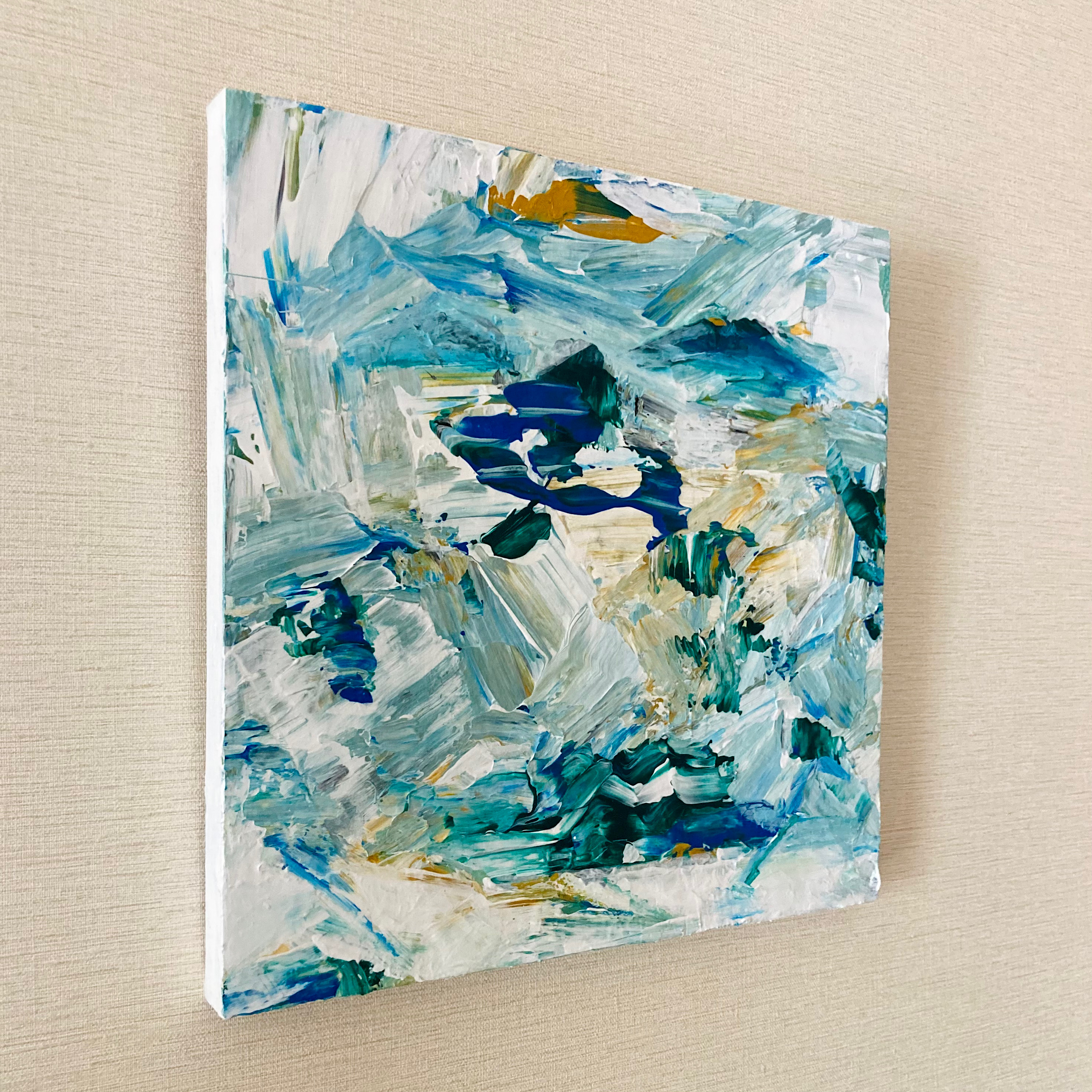 Composition.雪解けの山 by Tomoko Tsuchiya - 絵画販売・購入