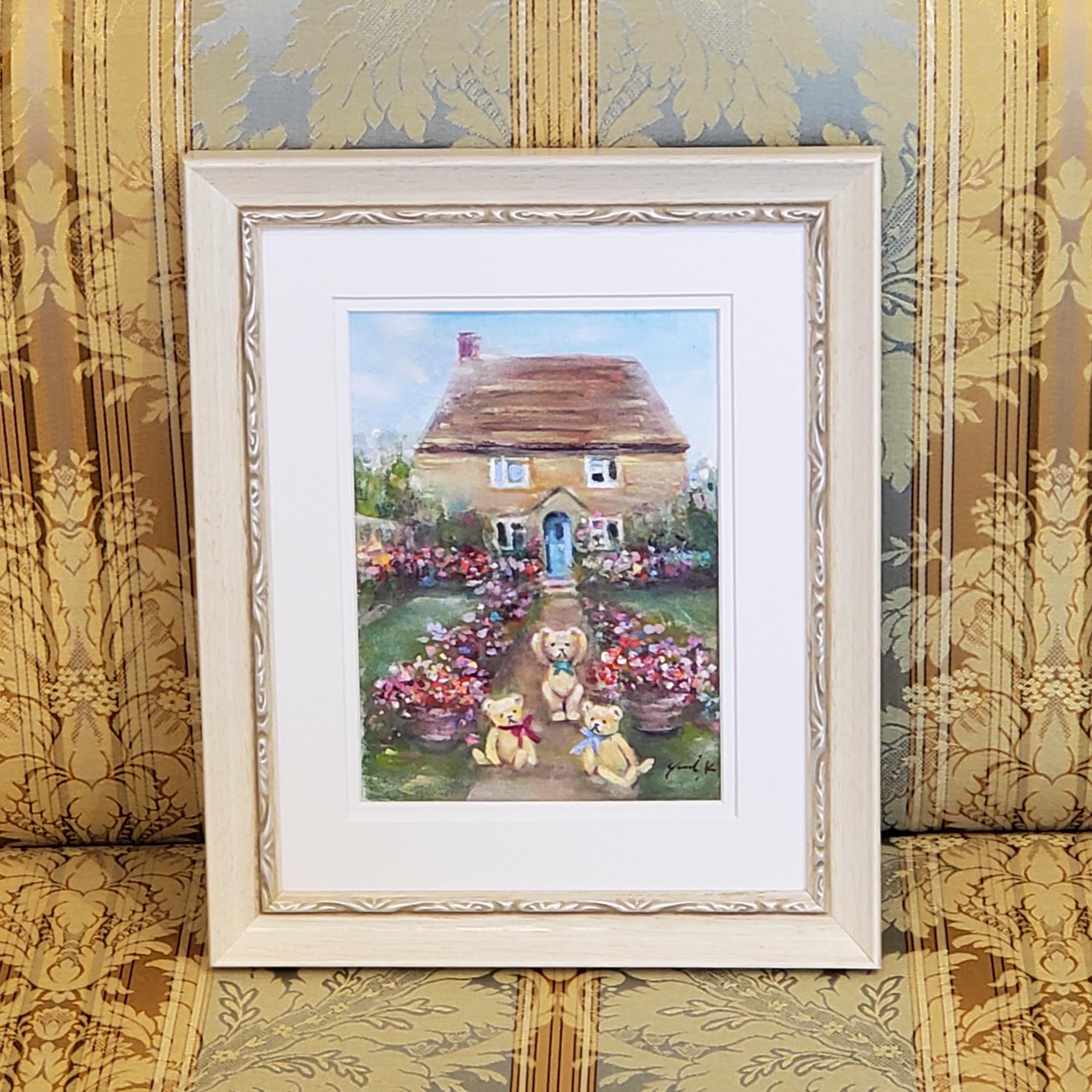 おしゃべりなクマ達 by 神之浦由美 - 絵画販売・購入・レンタル