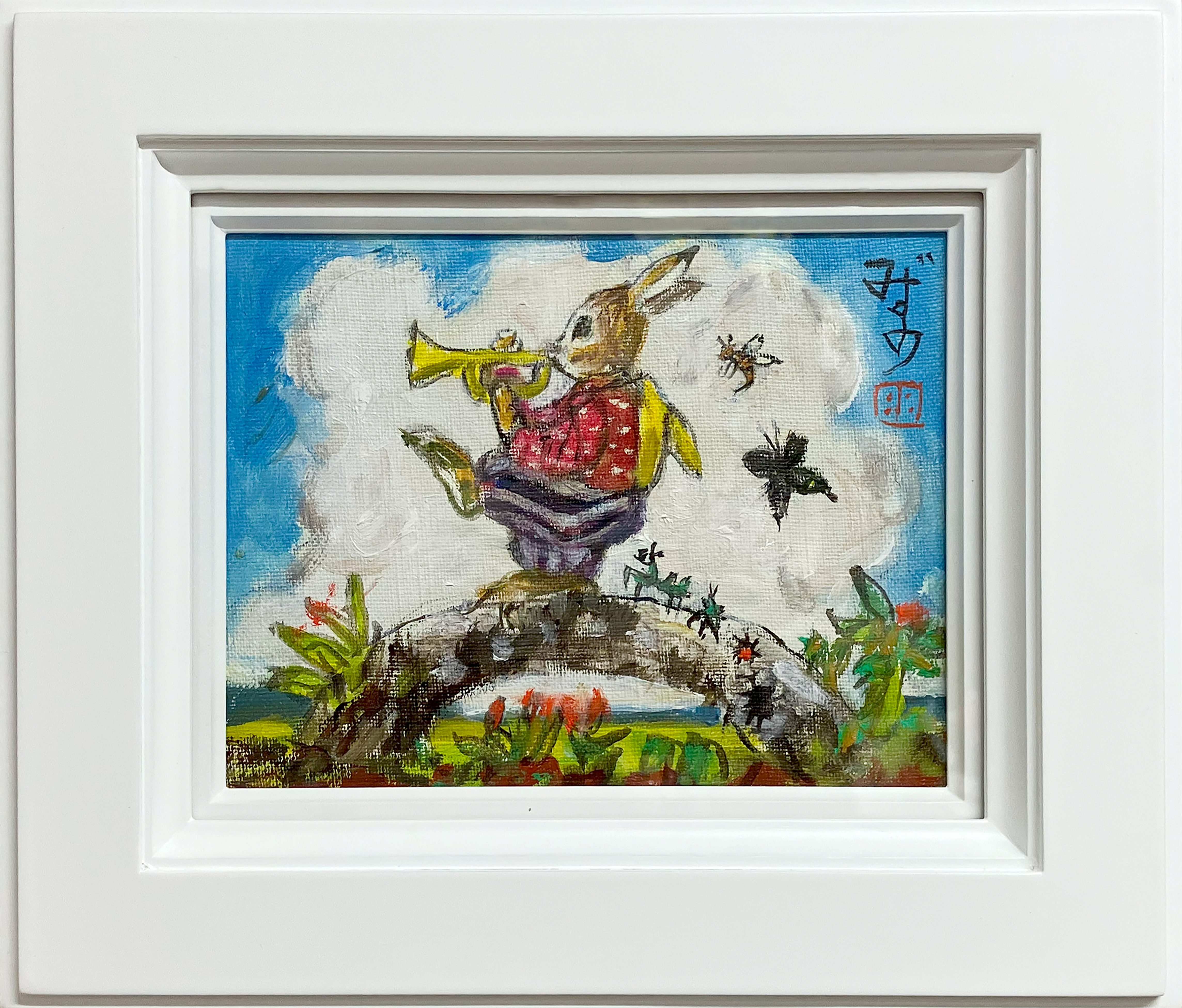 花虫図 by 水野政雄 - 絵画販売・購入・レンタル（サブスク