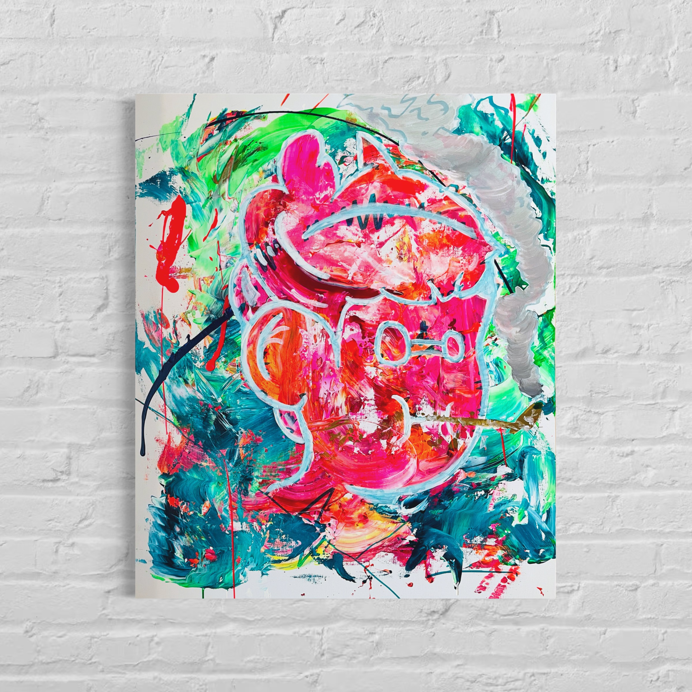 Pop Graffiti by F3(fumi) - 絵画販売・購入・レンタル（サブスク