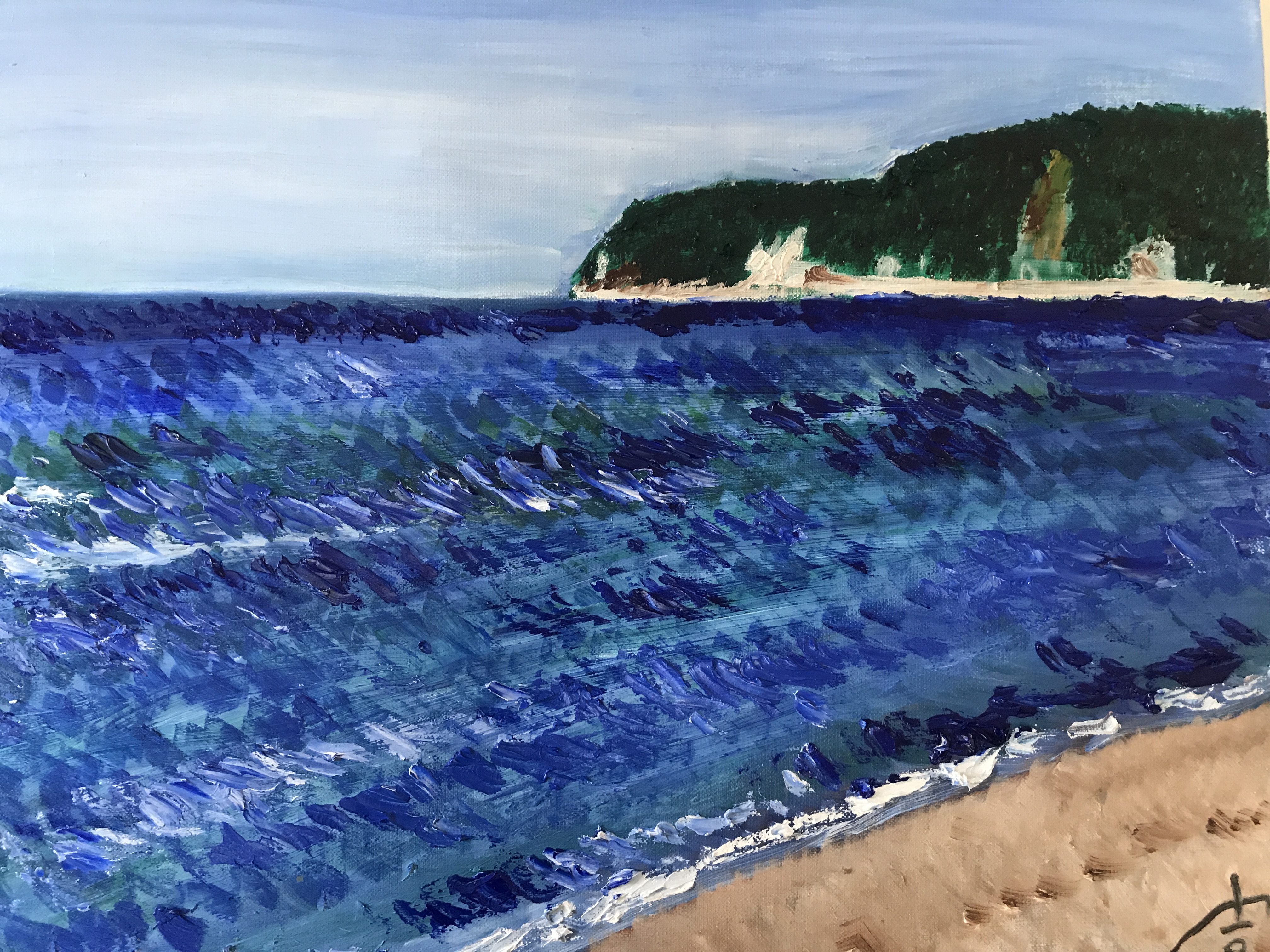 春の海 by 中村吉郎 - 絵画販売・購入・レンタル（サブスク