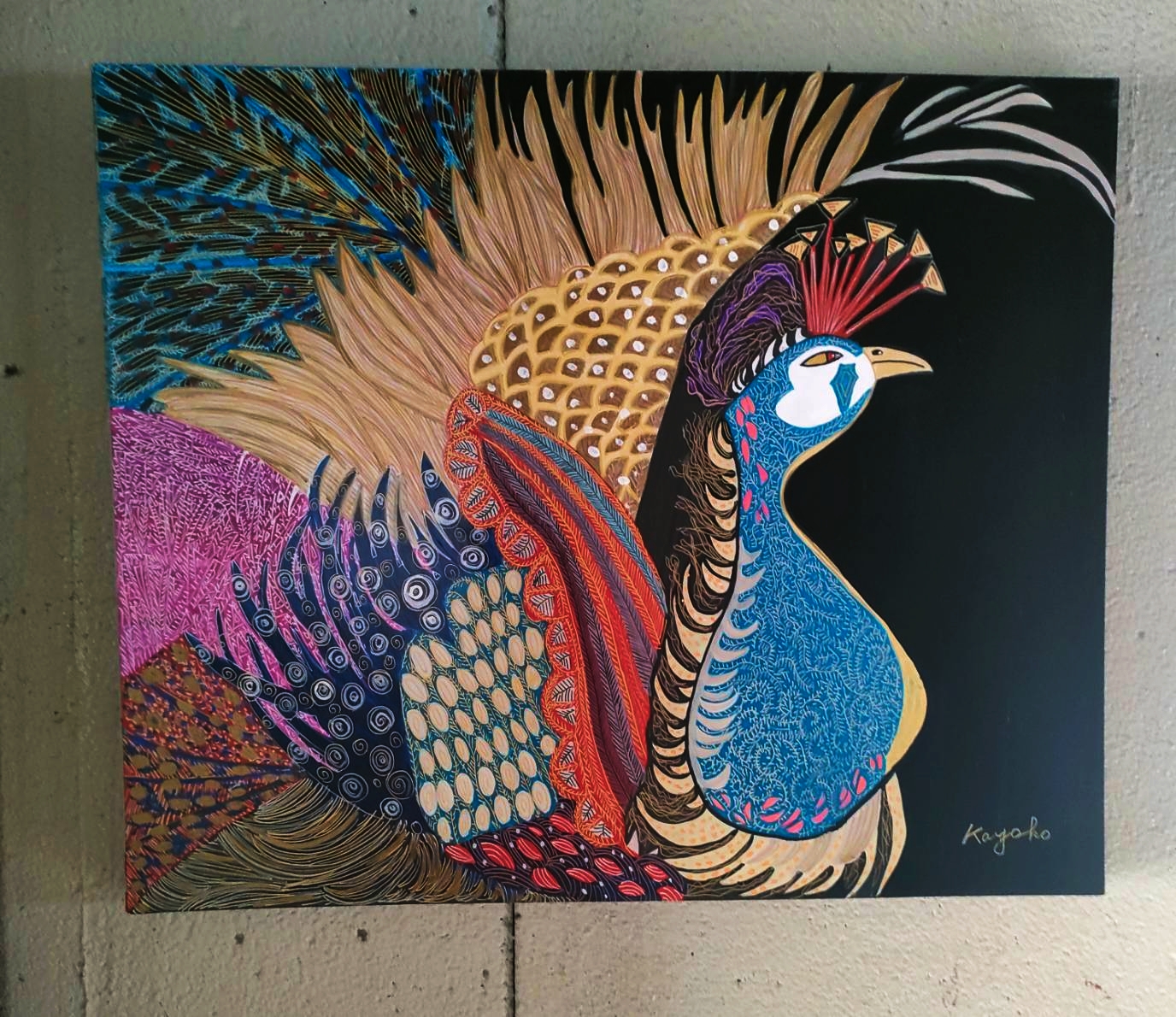 着物を着た女性 by 山口香代子 - 絵画販売・購入・レンタル（サブスク
