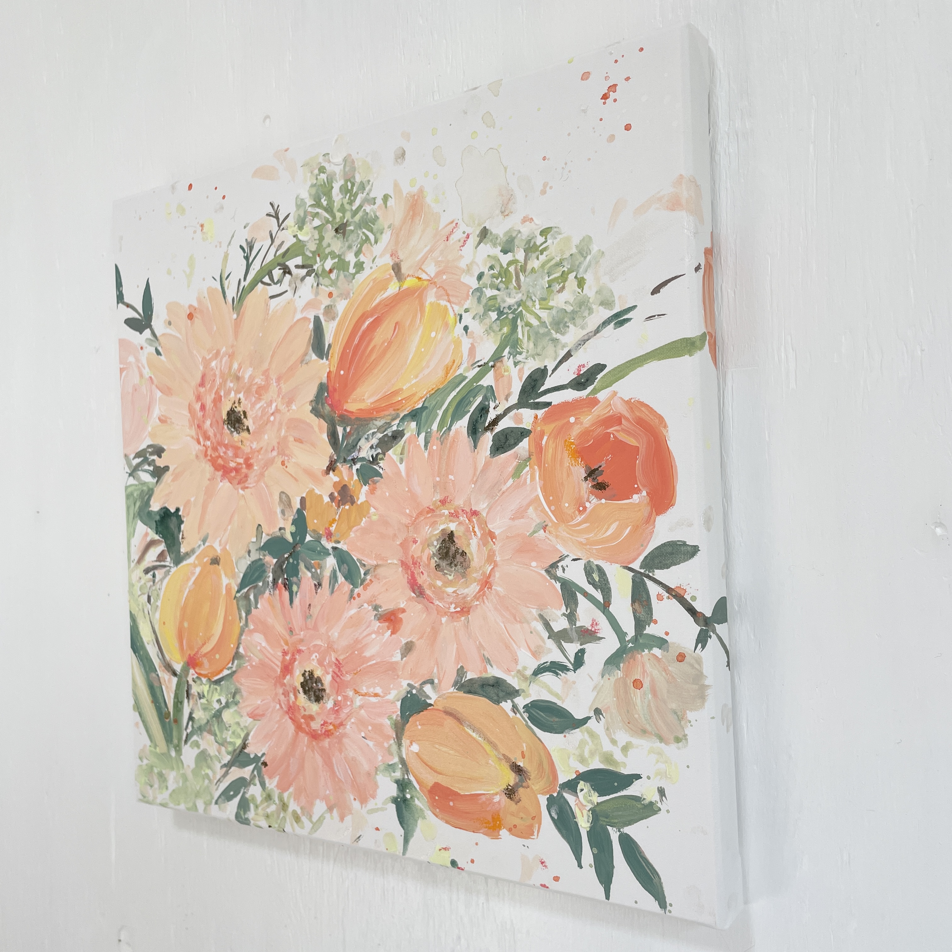 Flowers No.3 (Gerbera) by 川西 郁美 - 絵画販売・購入・レンタル