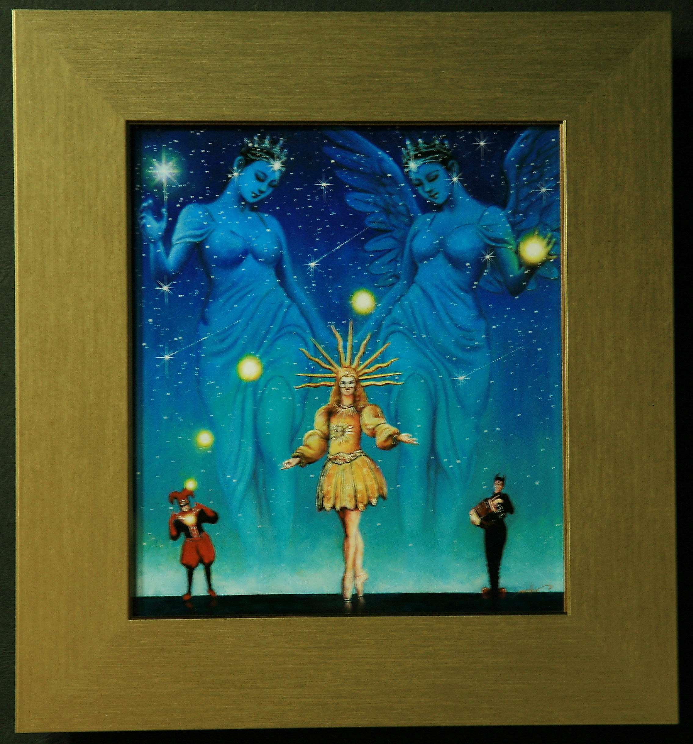 油彩画【アポロンの誕生】 by 大根田真 - 絵画販売・購入・レンタル