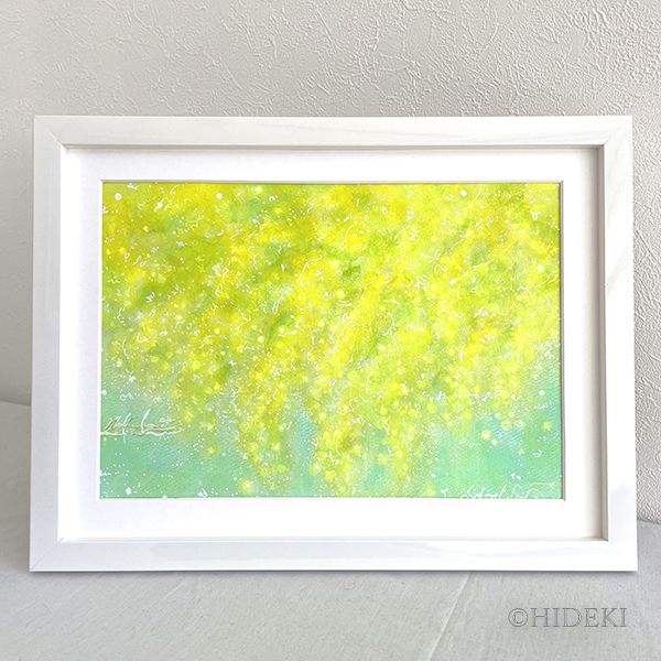 油絵 絵画 絵画買取・販売の小竹美術 ルイ」油絵・F0号 山口ひろみ「ぶどう 【癒やしの藤】 絵画