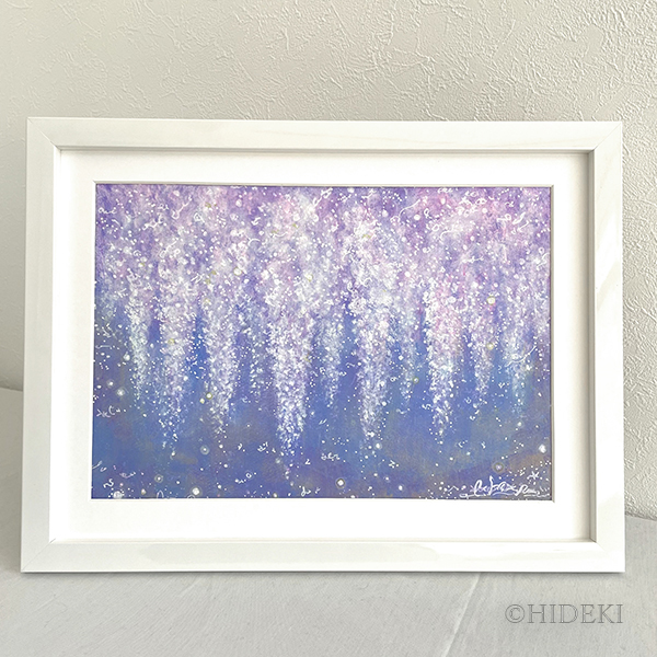 油絵 絵画 【癒やしの藤】 油絵 絵画 【癒やしの藤】 | HIROSHI1990
