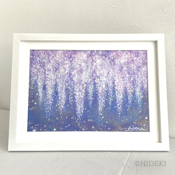 癒しの花 藤 by HIDEKI - 絵画販売・購入・レンタル（サブスク