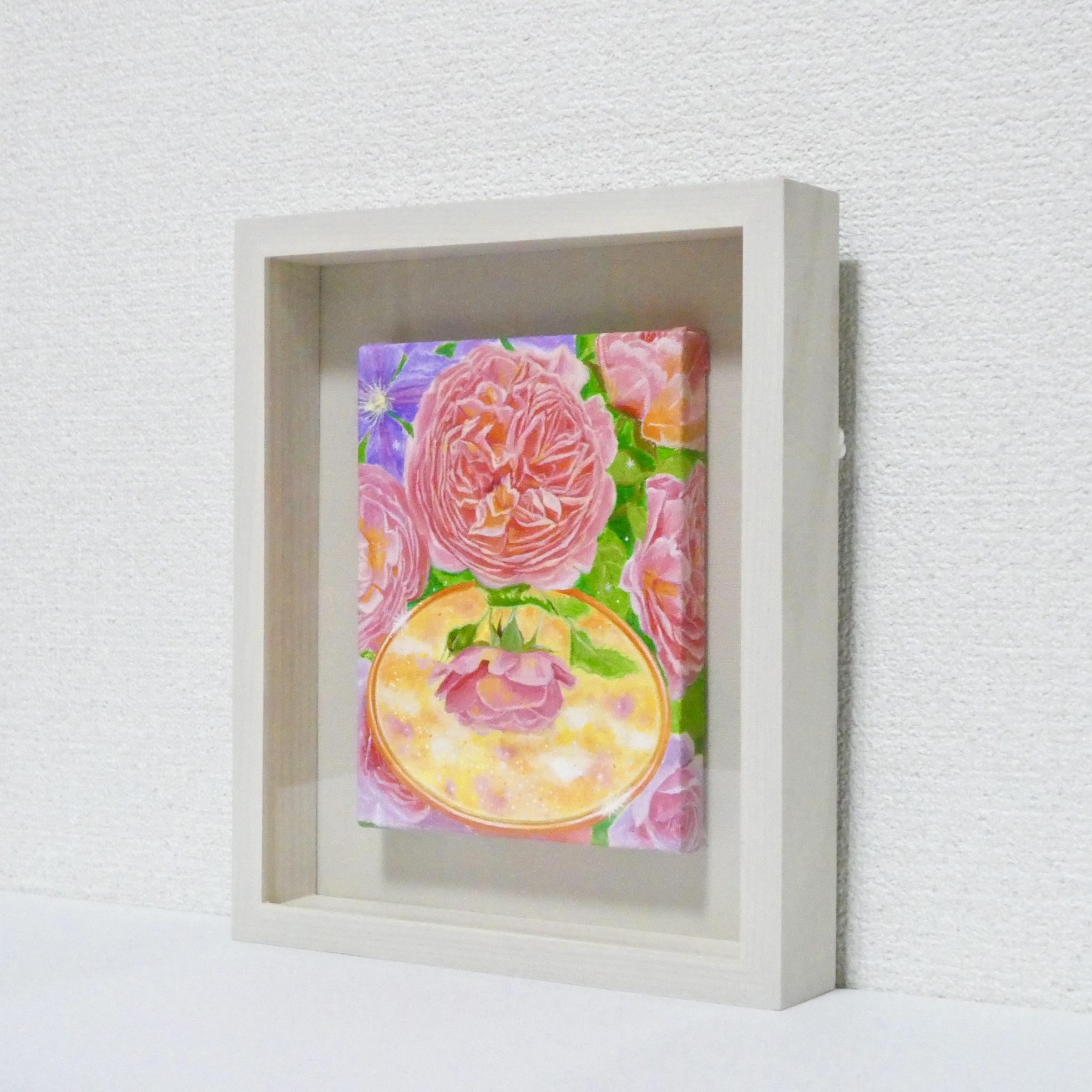 花と鏡（艶やかに香る） by 冬乃太陽 - 絵画販売・購入・レンタル