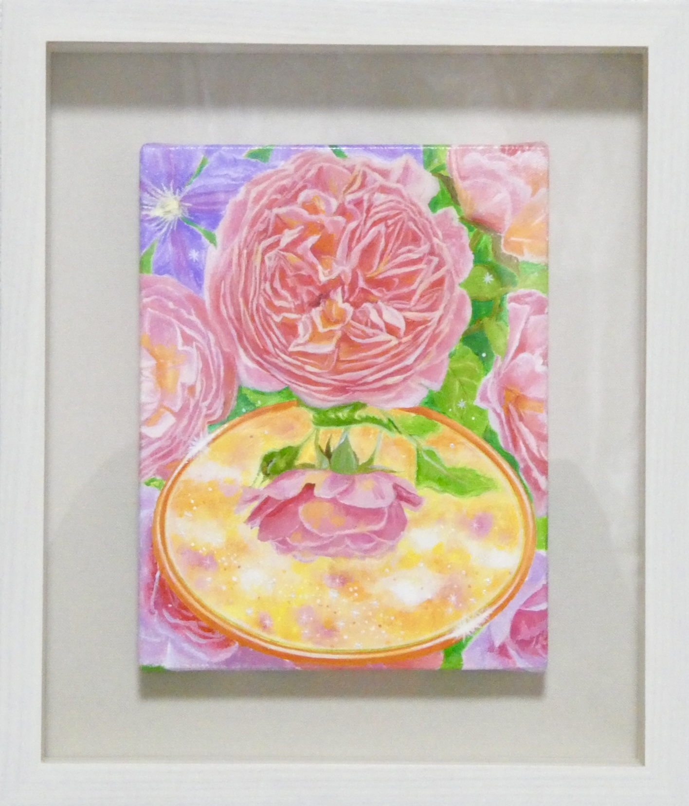 絵画 花 絵画 インテリア 「風花 ～kazahana～」 冬 玄関 風水 運気