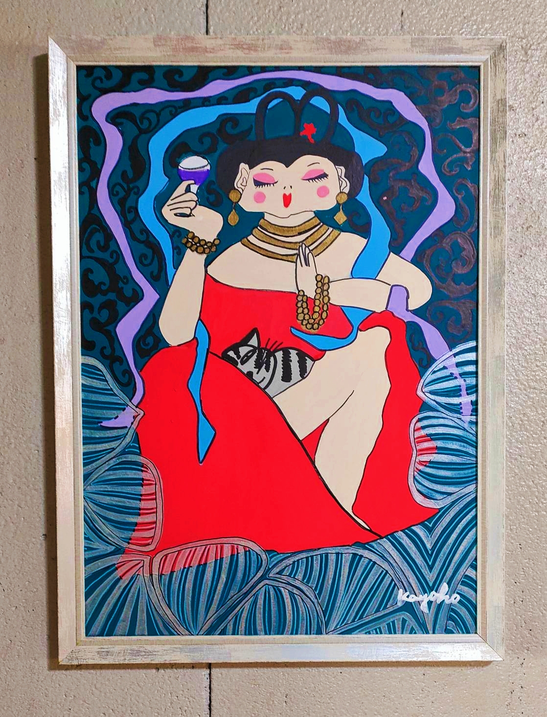 ふくよかな天女④ by 山口香代子 - 絵画販売・購入・レンタル