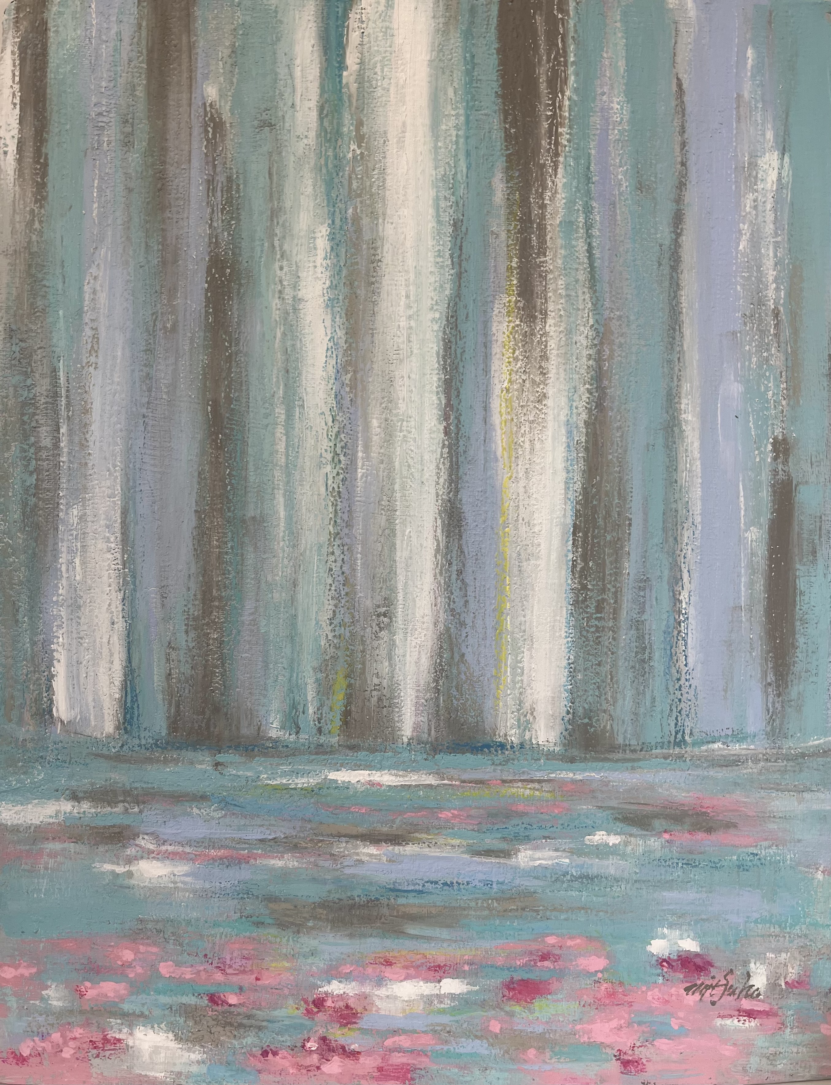 春の雨 by Mitsuho Sugawara - 絵画販売・購入・レンタル