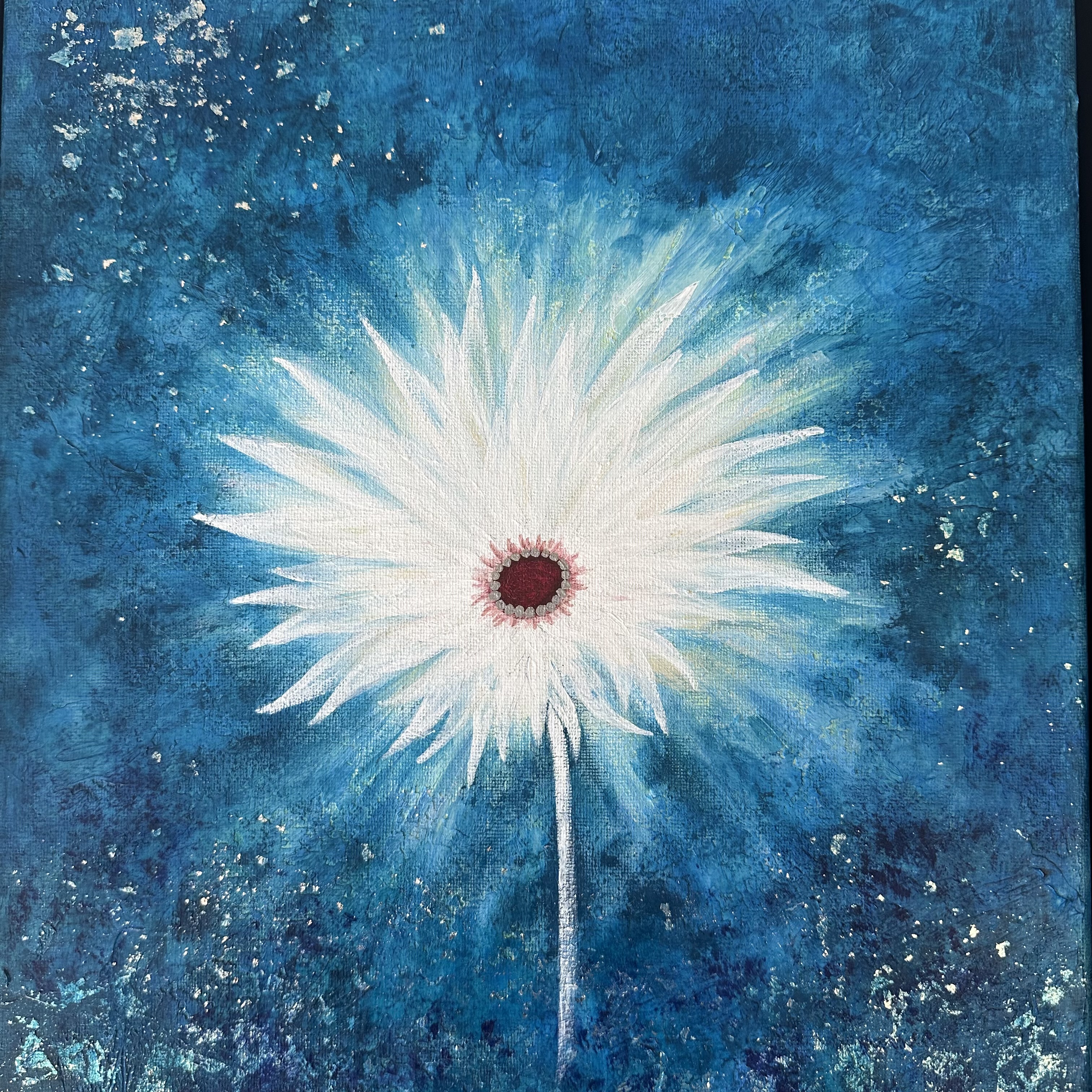 Moonlight flower – 月光花 by Yuri Udagawa - 絵画販売・購入