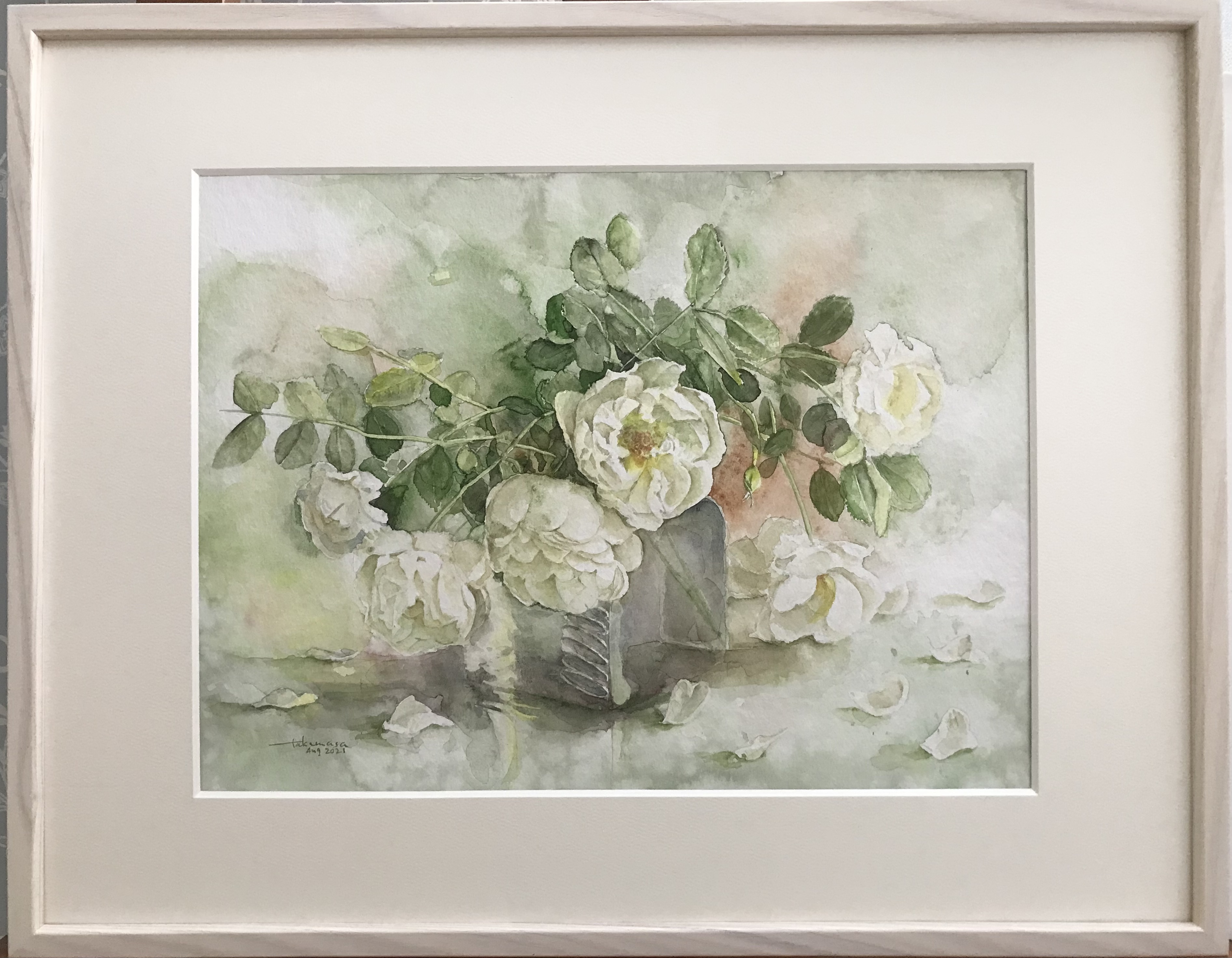 絵画 白薔薇 taka作品一覧 - 絵画販売・購入・レンタル(サブスク