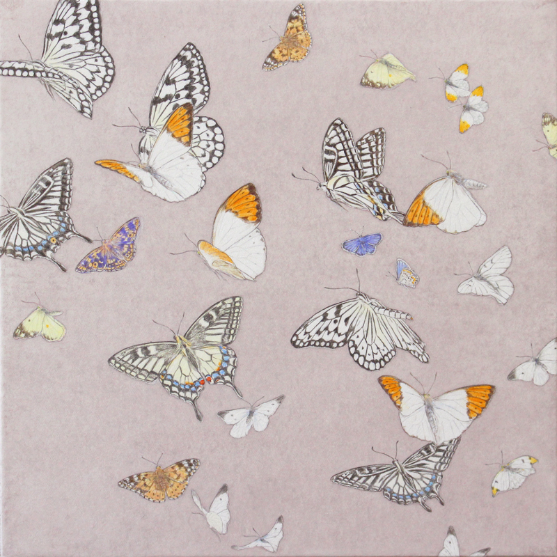 瞬きⅡ(群蝶図) by 久世なつか - 絵画販売・購入・レンタル（サブスク