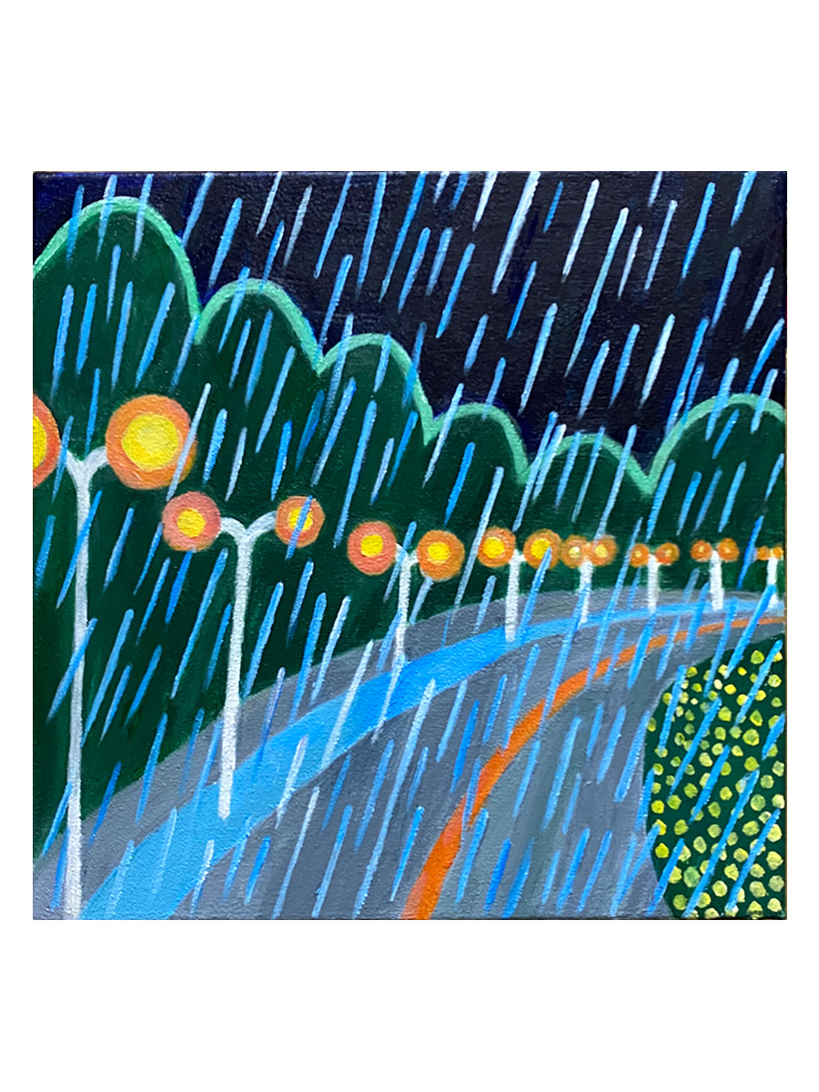 横殴りの雨 by ティーラワット加奈子 - 絵画販売・購入・レンタル