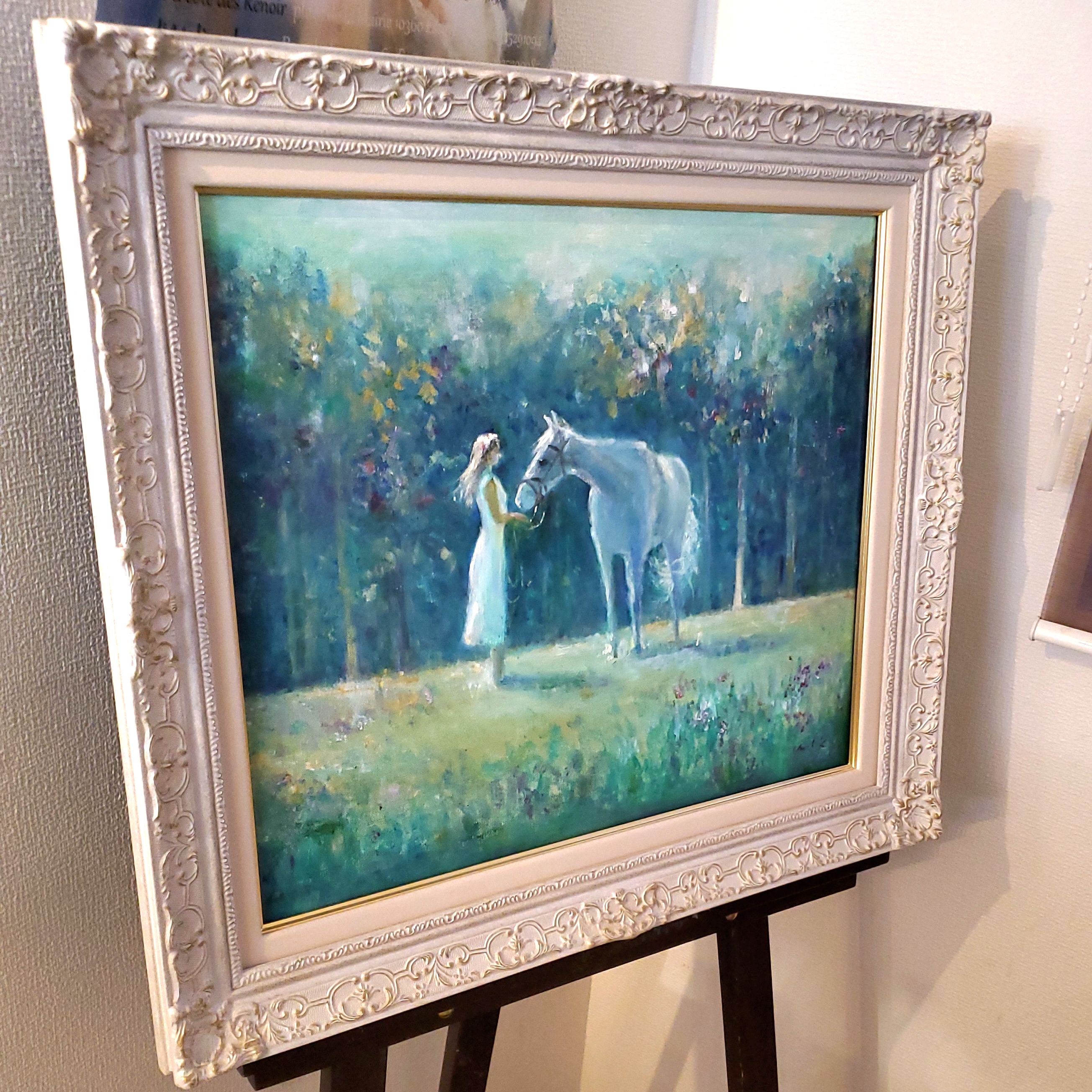 White lover白い恋人 by 神之浦由美 - 絵画販売・購入・レンタル