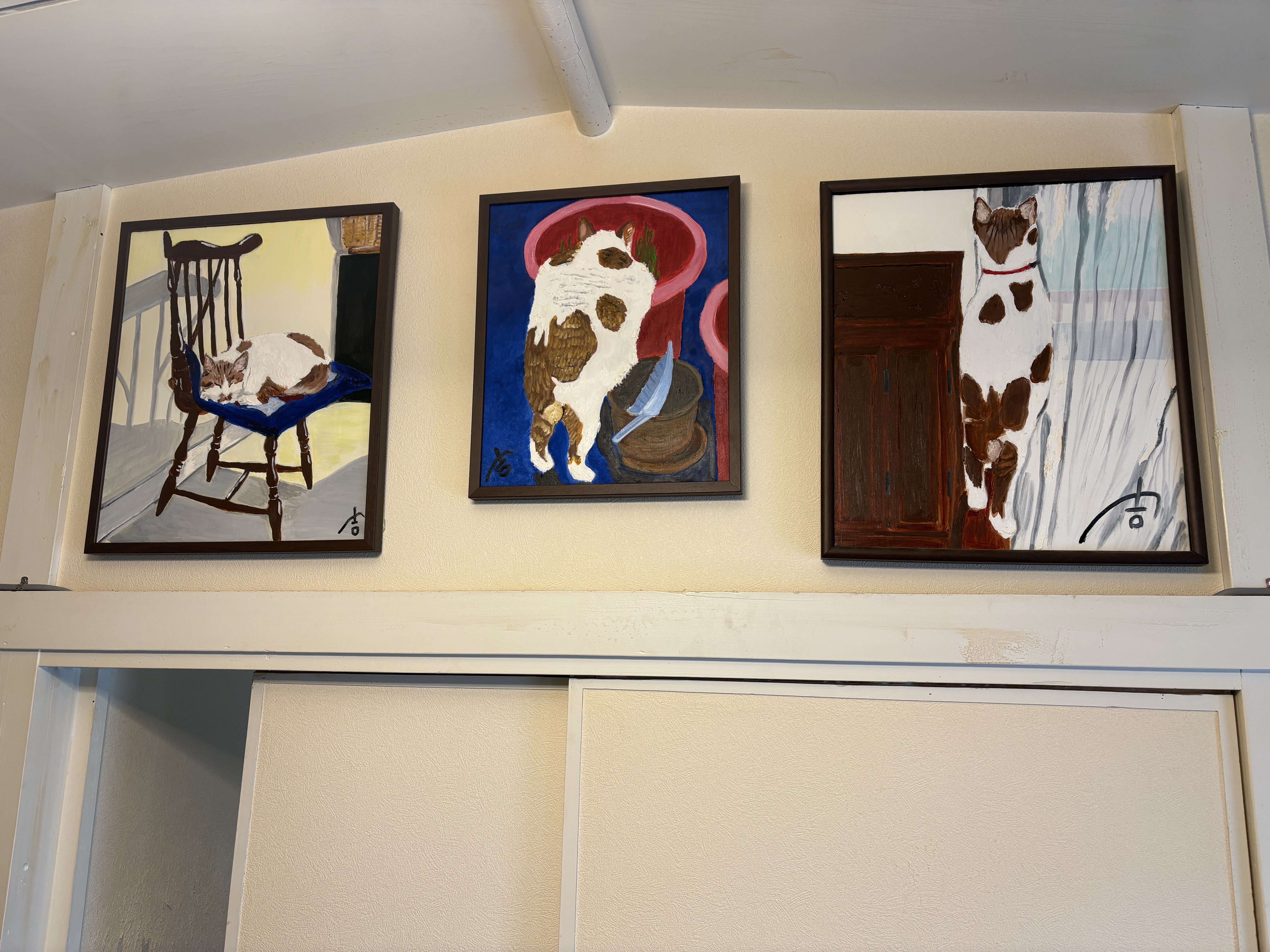 仏壇と猫 by 中村吉郎 - 絵画販売・購入・レンタル（サブスク